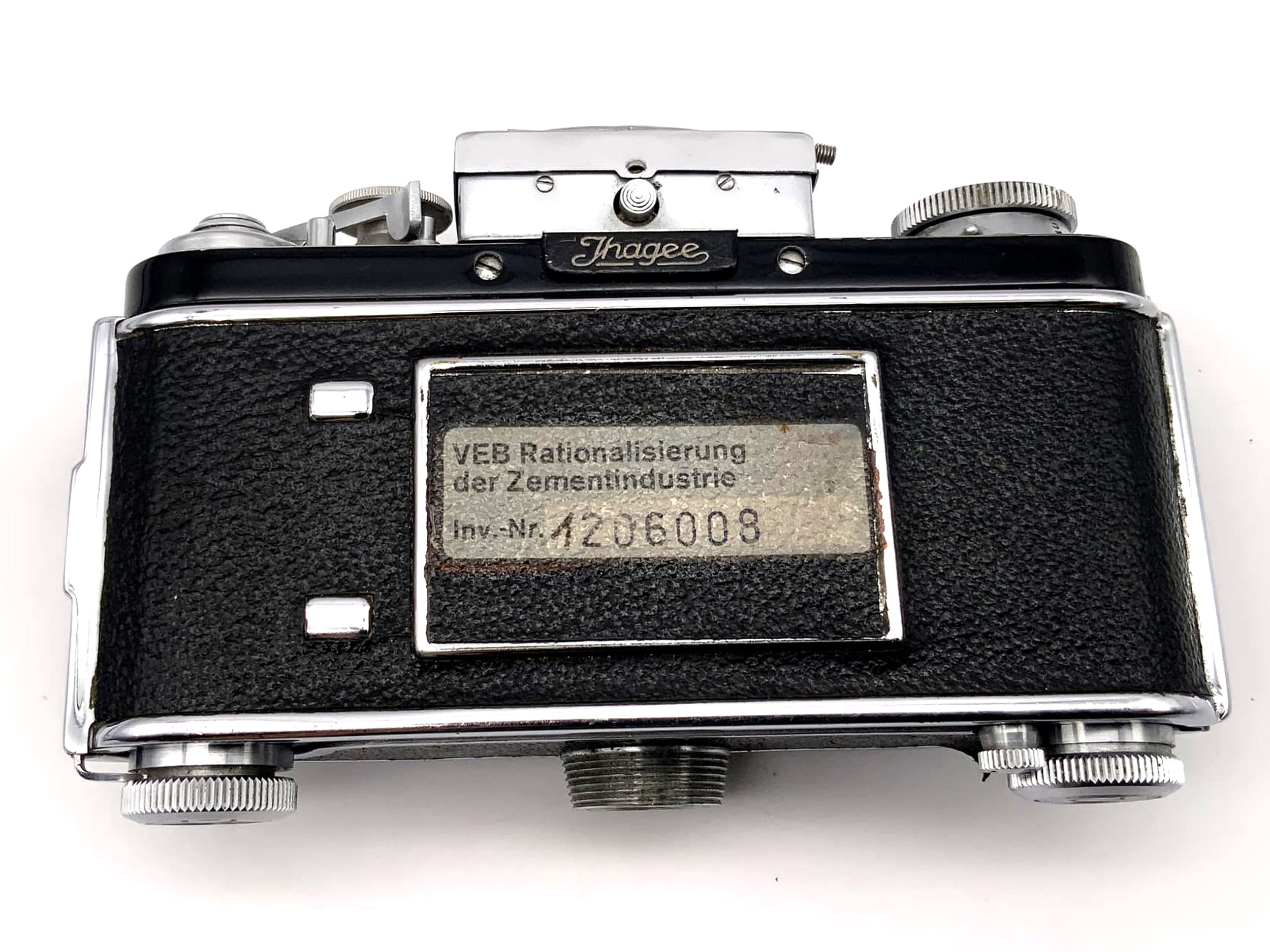 Appareil photo reflex Exakta Varex vx avec viseur de poitrine, boîtier Ihagee 35 mm