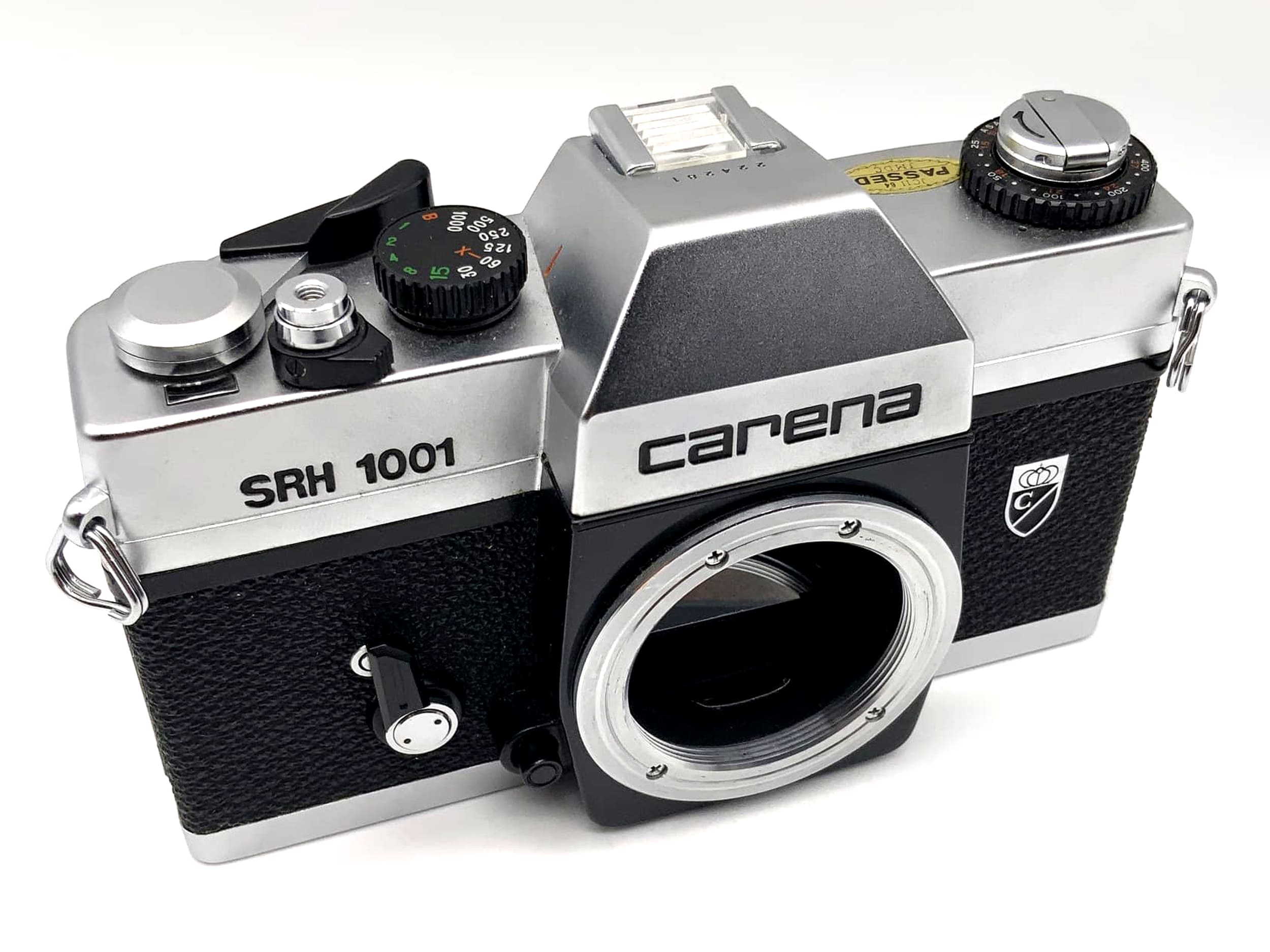 Appareil photo reflex Carena SRH 1001 ! Cellule défectueuse ! Boîtier 35 mm