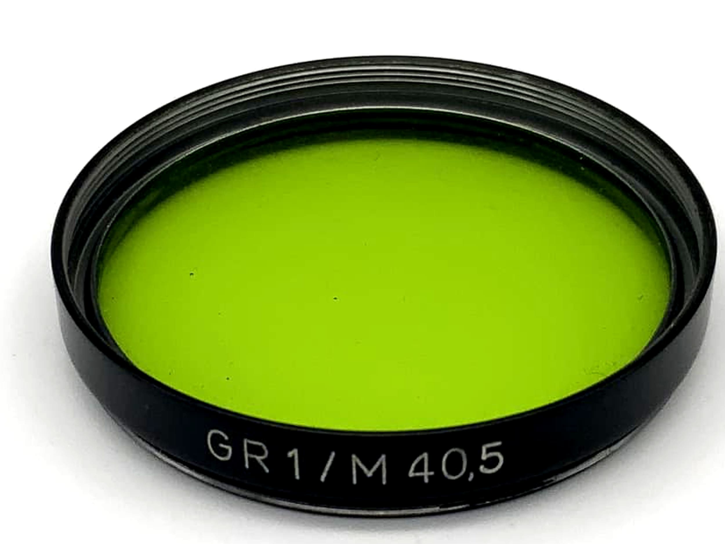 Filtre de couleur Carl Zeiss Jena 40,5 mm Vert GR1 / M40,5 Circulaire