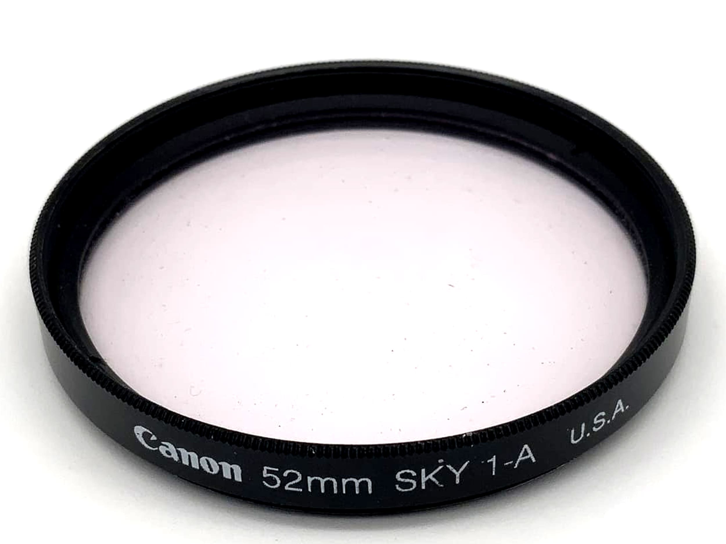 Filtre Canon Skylight 52 mm Sky 1-A USA, filetage circulaire