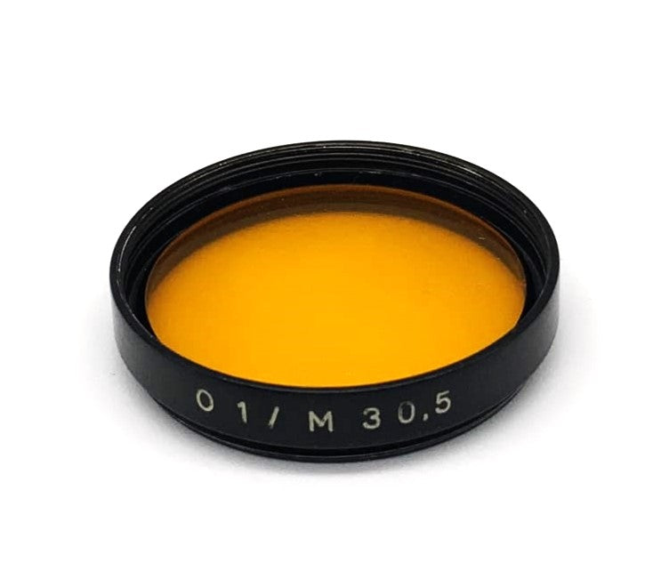 Filtre de couleur Carl Zeiss Jena 30,5 mm Orange O1 / M30.5 Circulaire