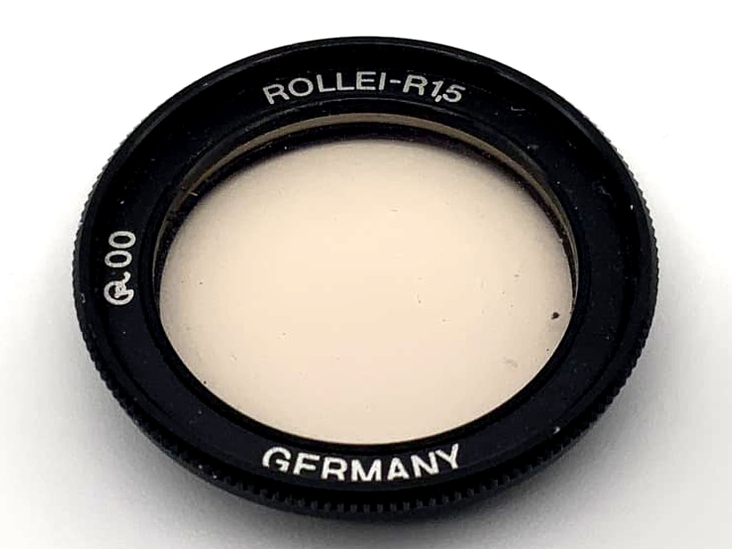 Filtre de correction Rollei 24 mm R 1.5 R00 pour filetage de filtre circulaire Rollei 35