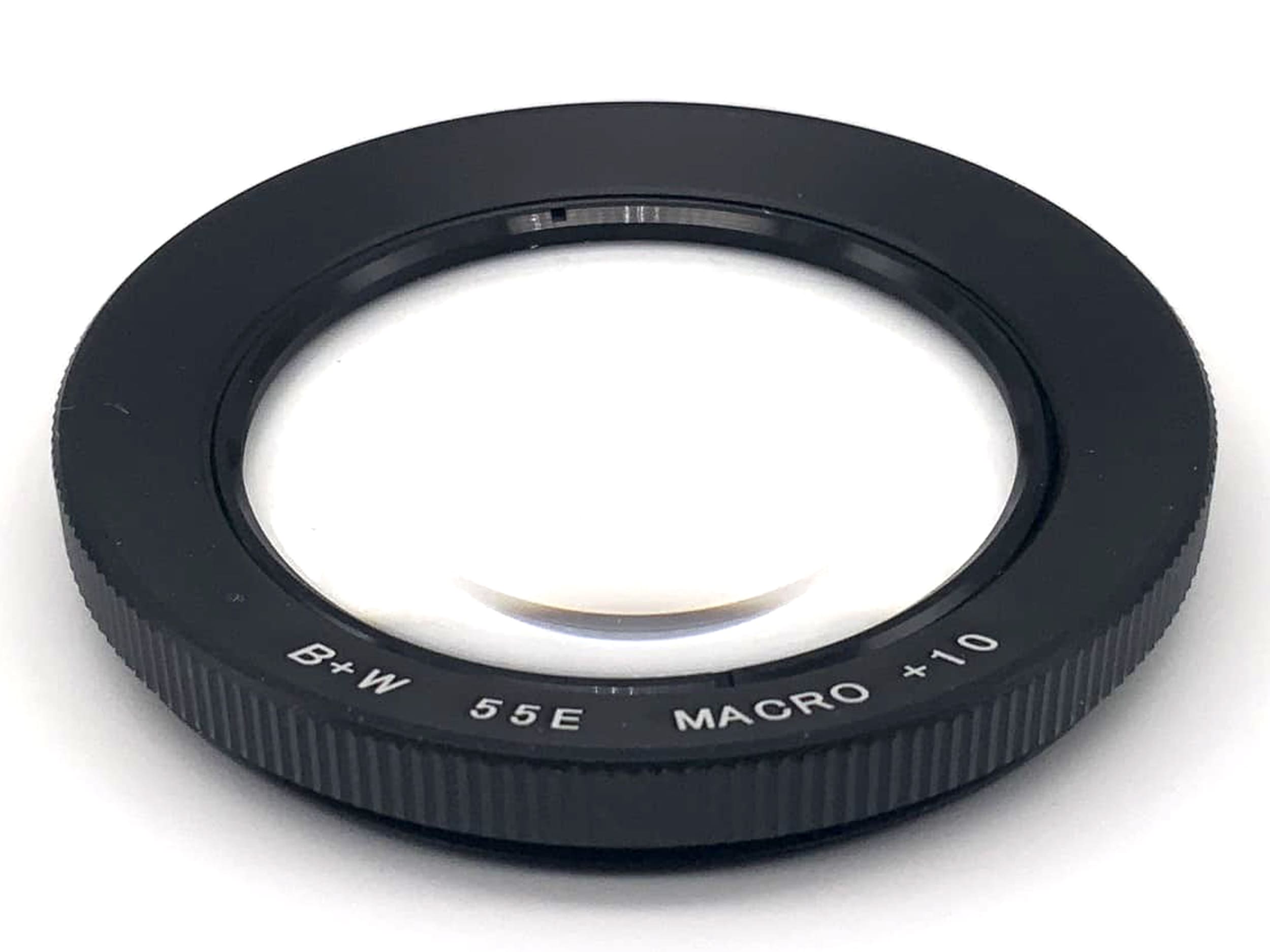 Objectif macro B+W 55 mm avec filtre macro +10 55E circulaire