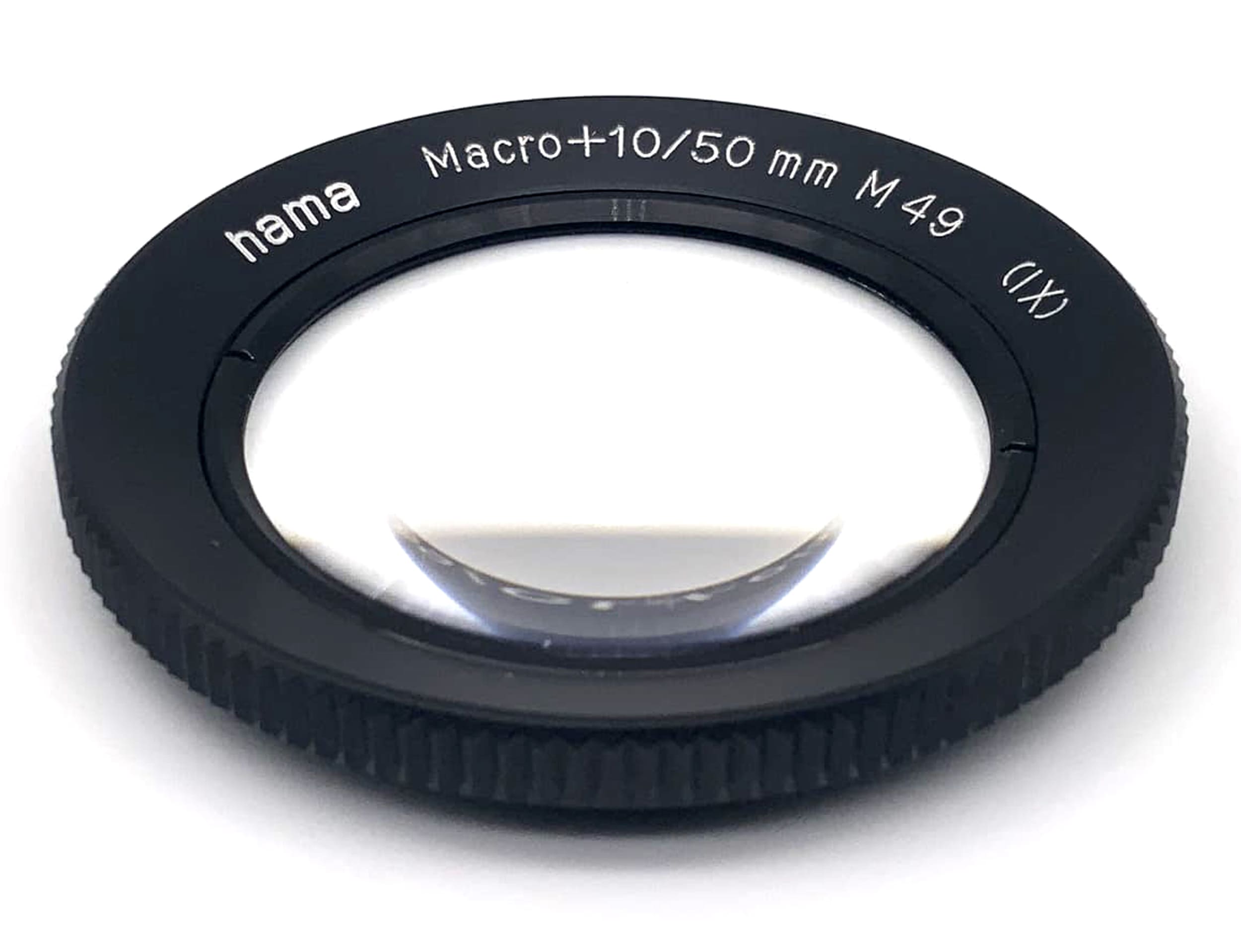 Hama Macro Lens 49mm Filter Close-Up Macro +10/50mm M49 (IX) Circular