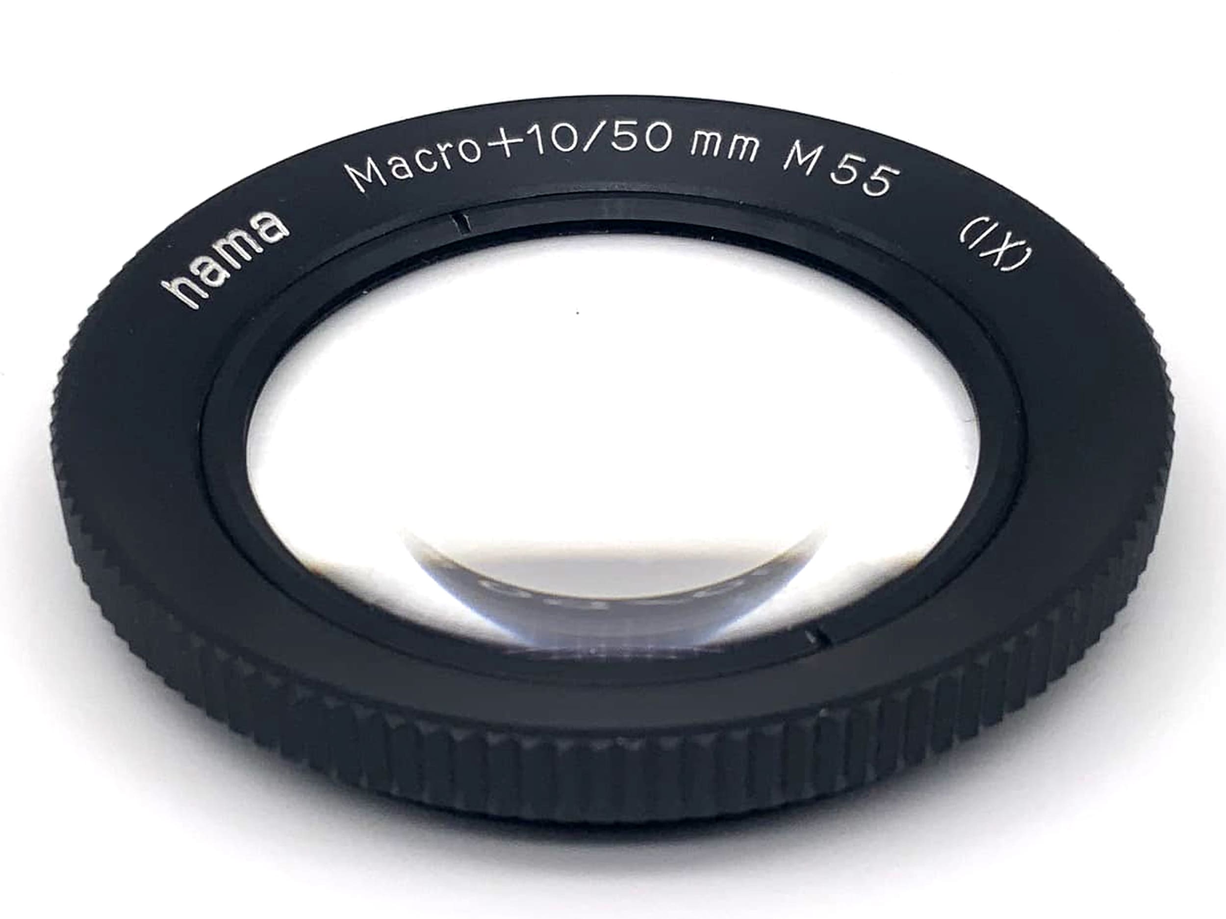 Objectif macro Hama 55 mm, filtre macro +10/50 mm M55 (IX) circulaire