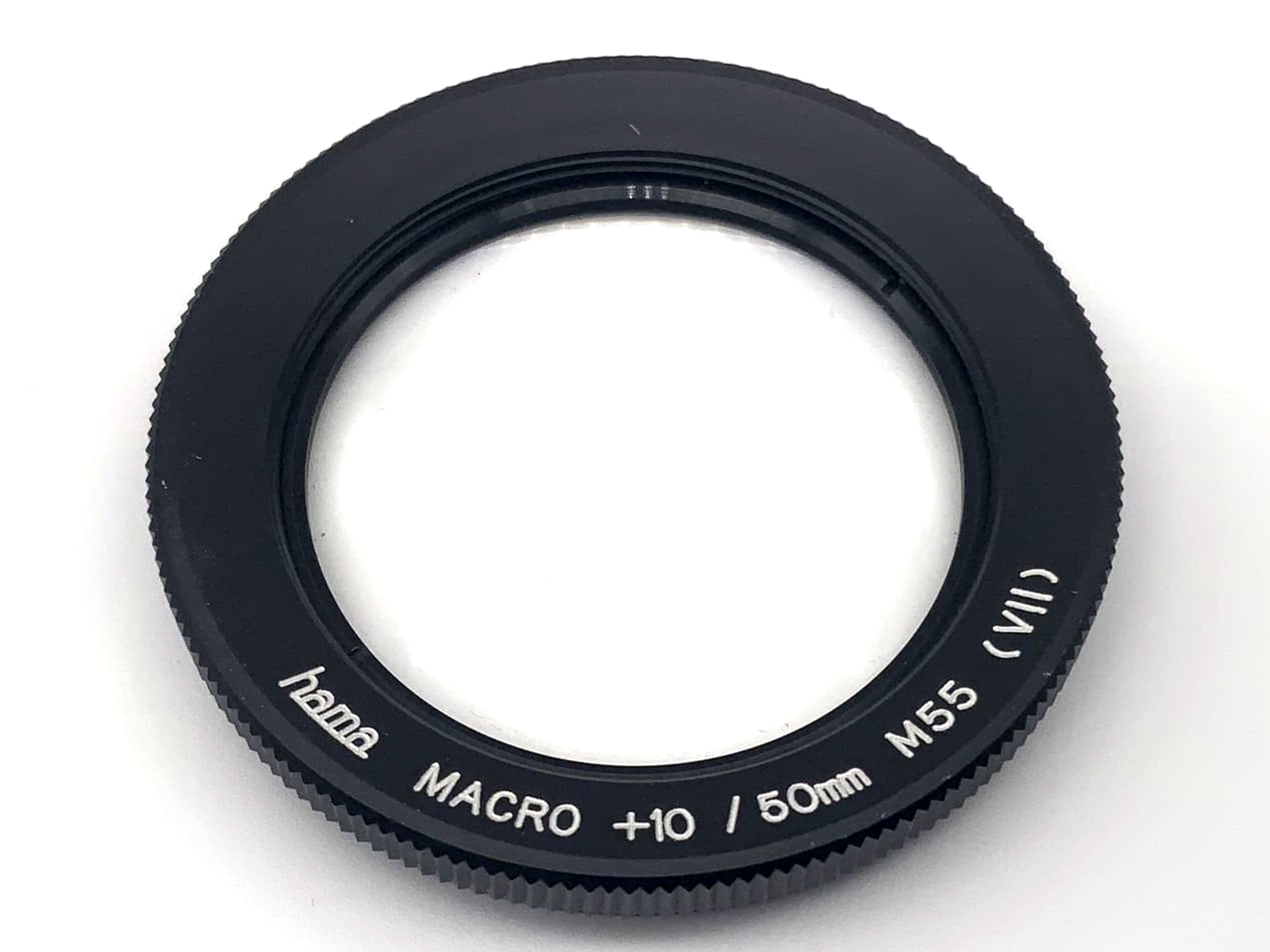 Objectif macro Hama 55 mm, filtre macro +10/50 mm M55 (VII) circulaire