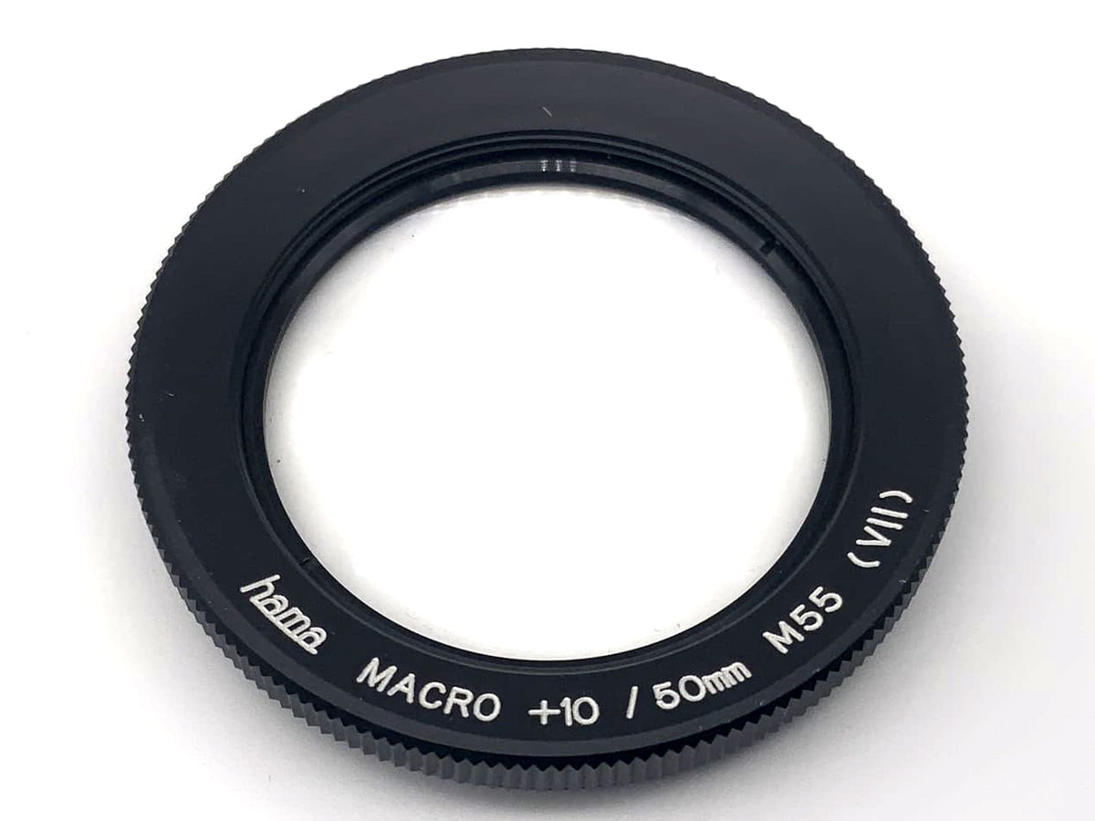 Hama Macro Lens 55mm Filter Close-Up Macro +10/50mm M55 (VII) Circular