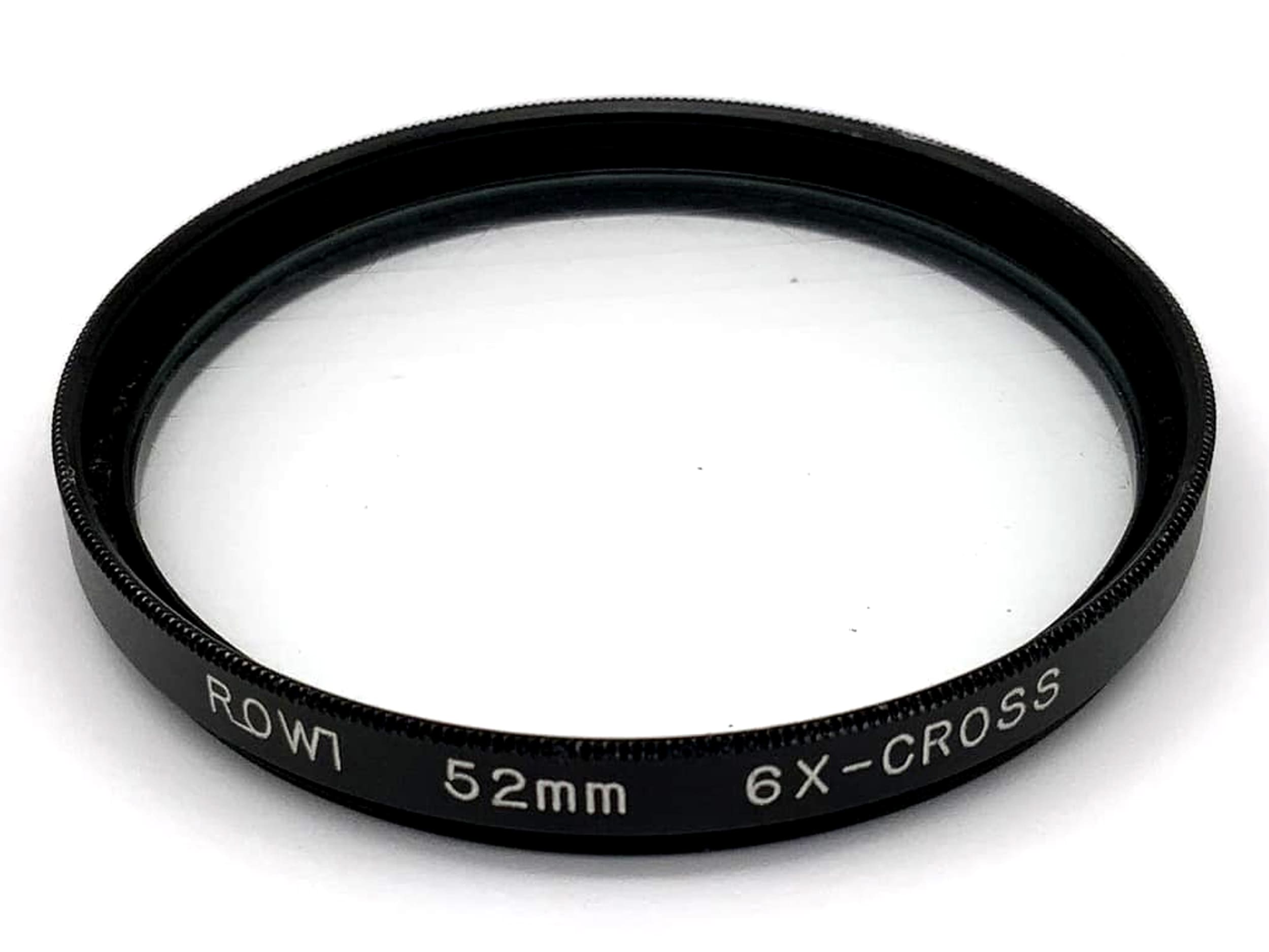 Filtre à grille Rowi 52 mm, filetage pour filtre en croix 6x