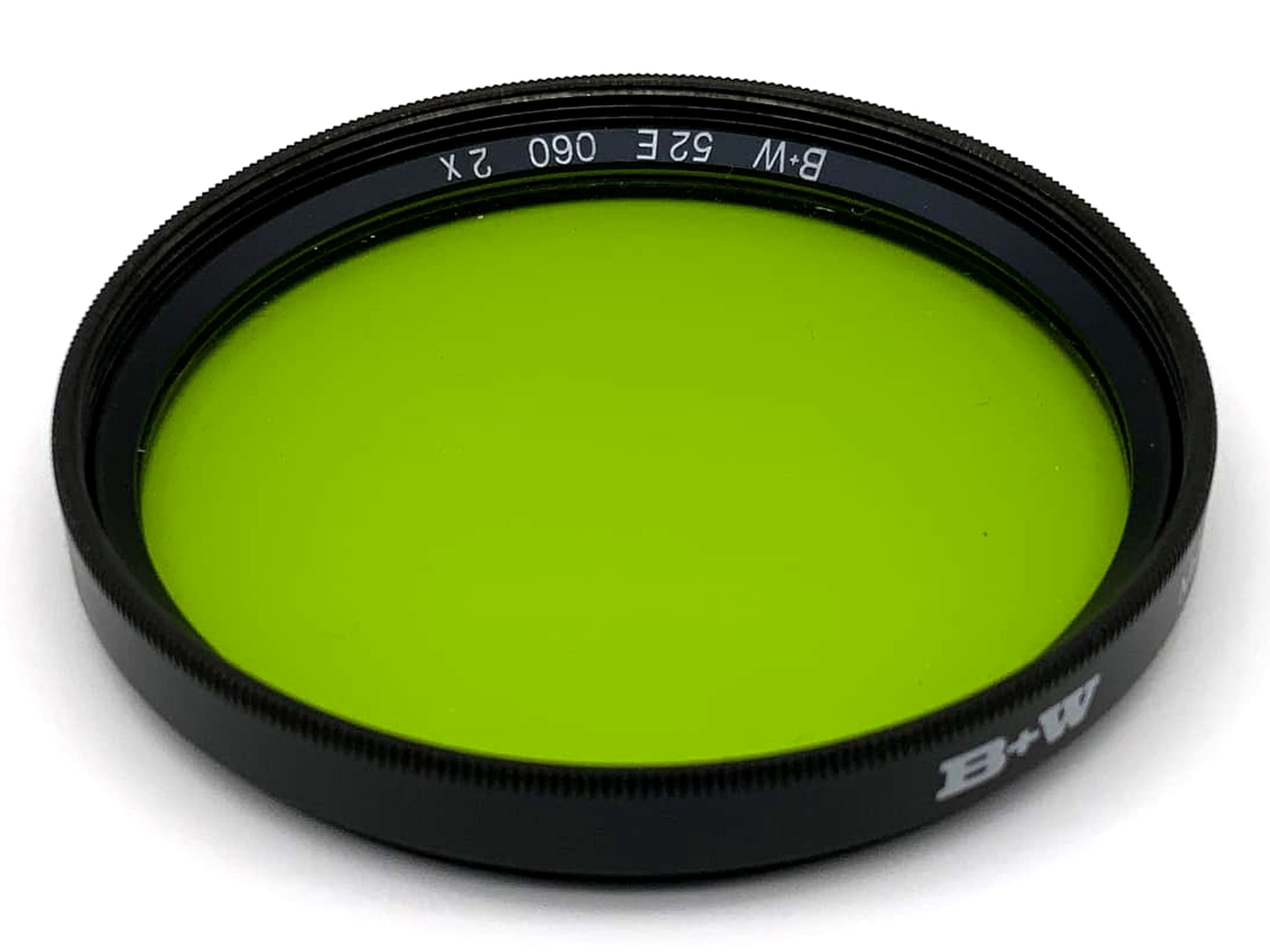 Filtre de couleur B+W 52 mm, filtre vert 52E 060, filetage pour filtre (x2)