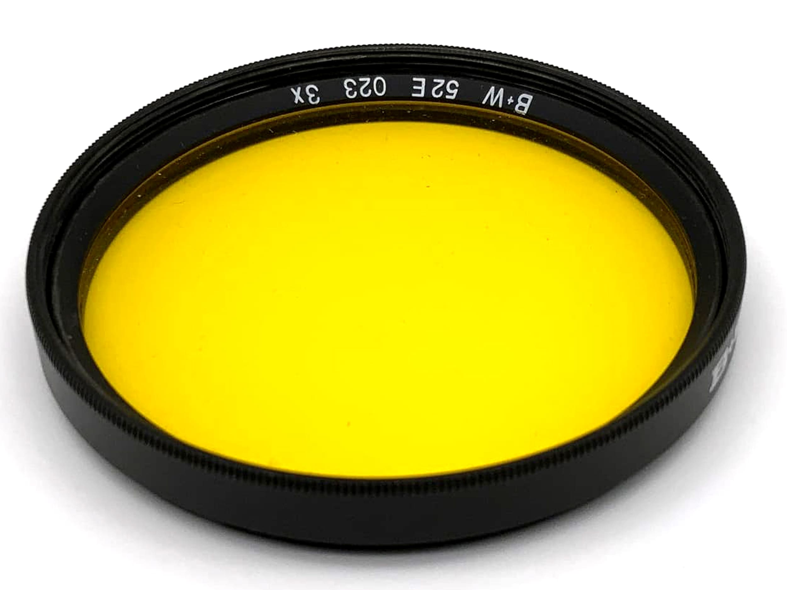 B+W Color Filter 52mm Filter Yellow 52E 023 3x Filter Thread