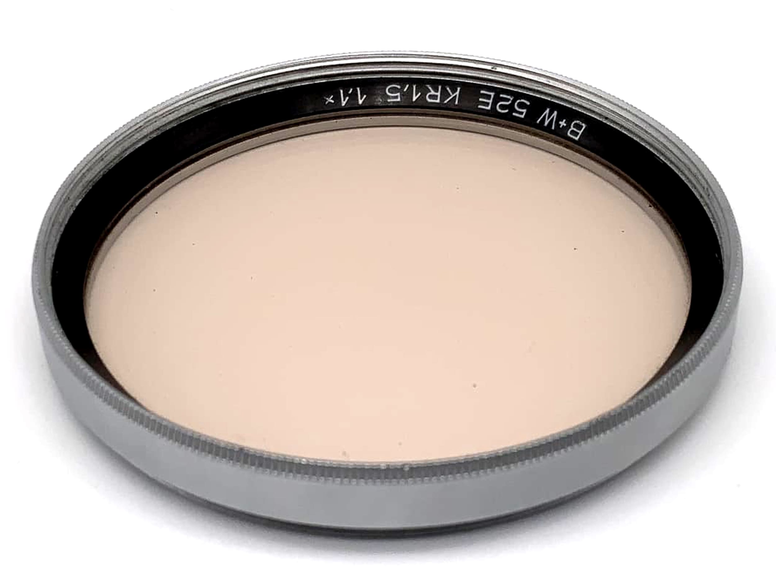 Filtre B+W Skylight 52 mm 52E KR1.5, filtre correcteur 1,1x, filetage argenté