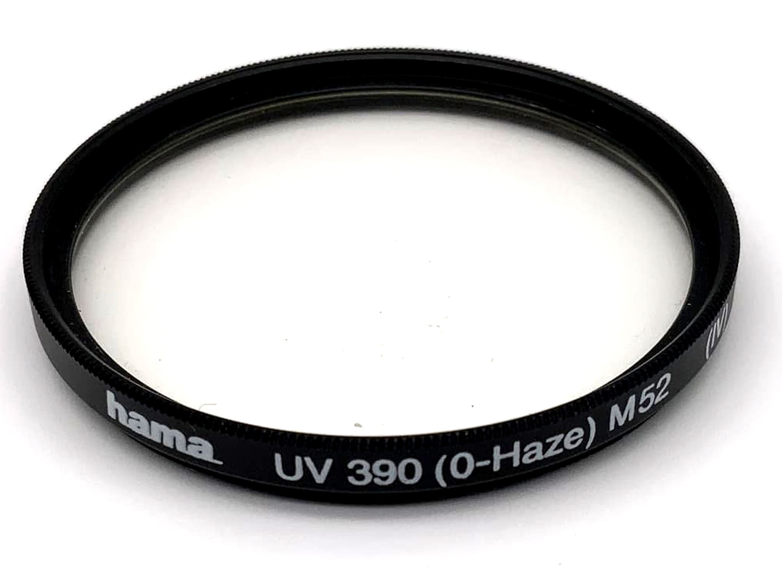 Hama UV filter 52mm filter UV 390 (0-Haze) M52 (IV) filter thread