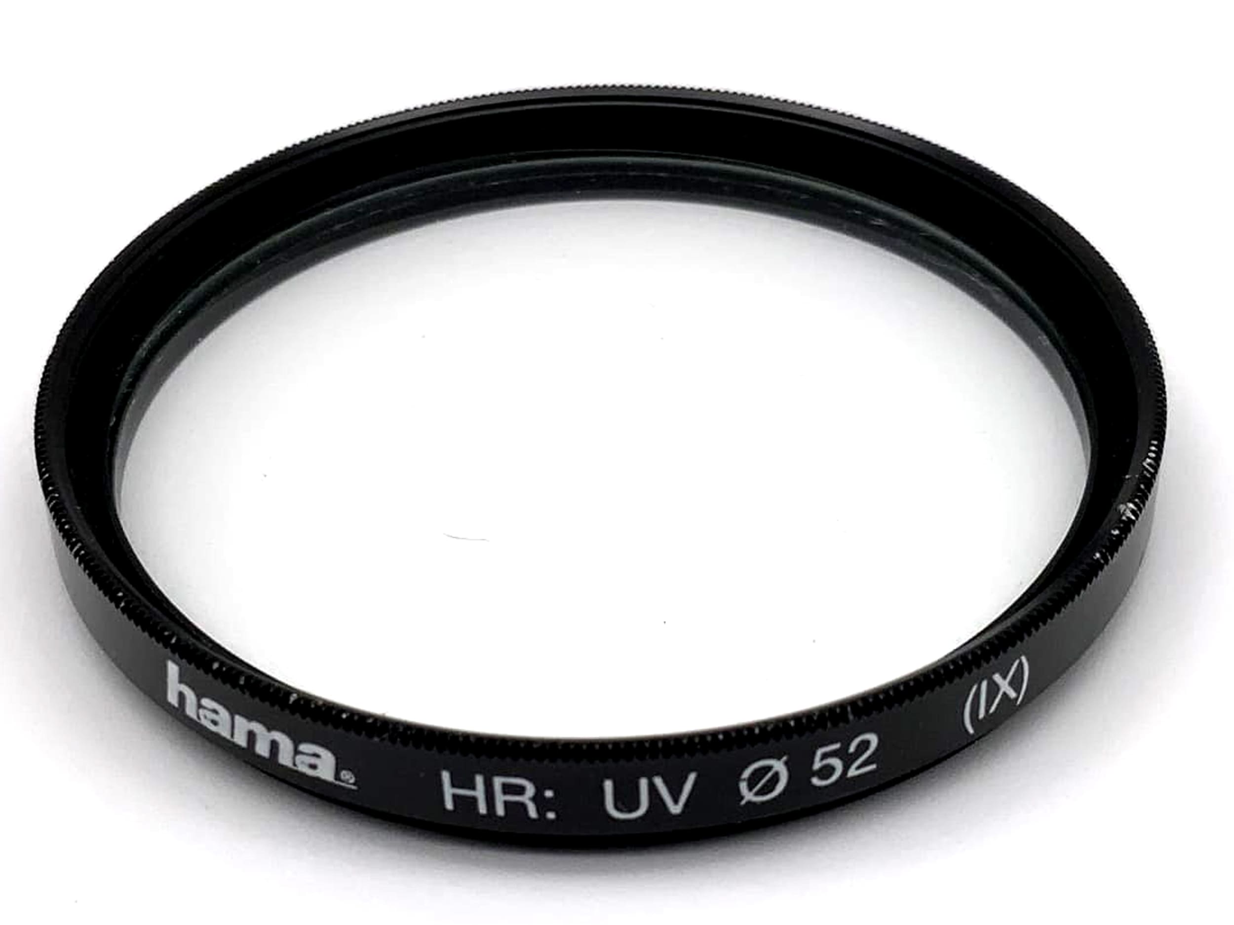 Hama UV filter 52mm filter HR: UV (IX) filter thread
