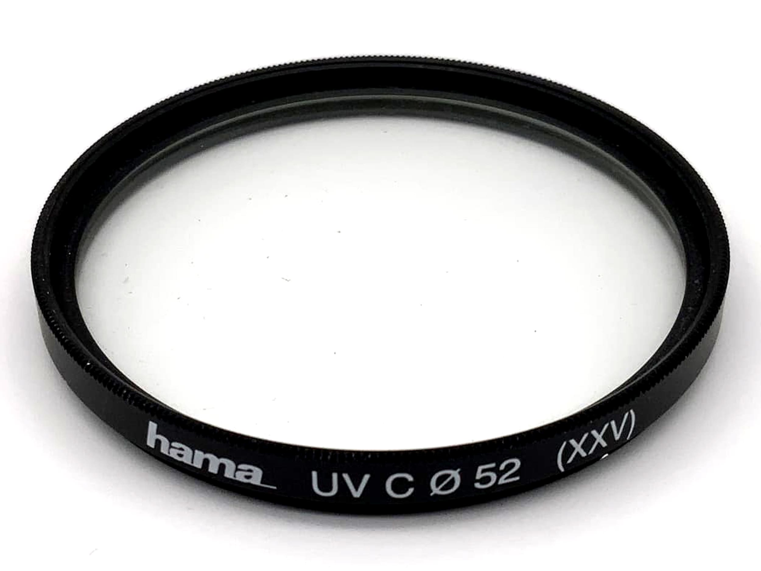Filtre UV Hama 52 mm, filtre UV C (XXV), filetage