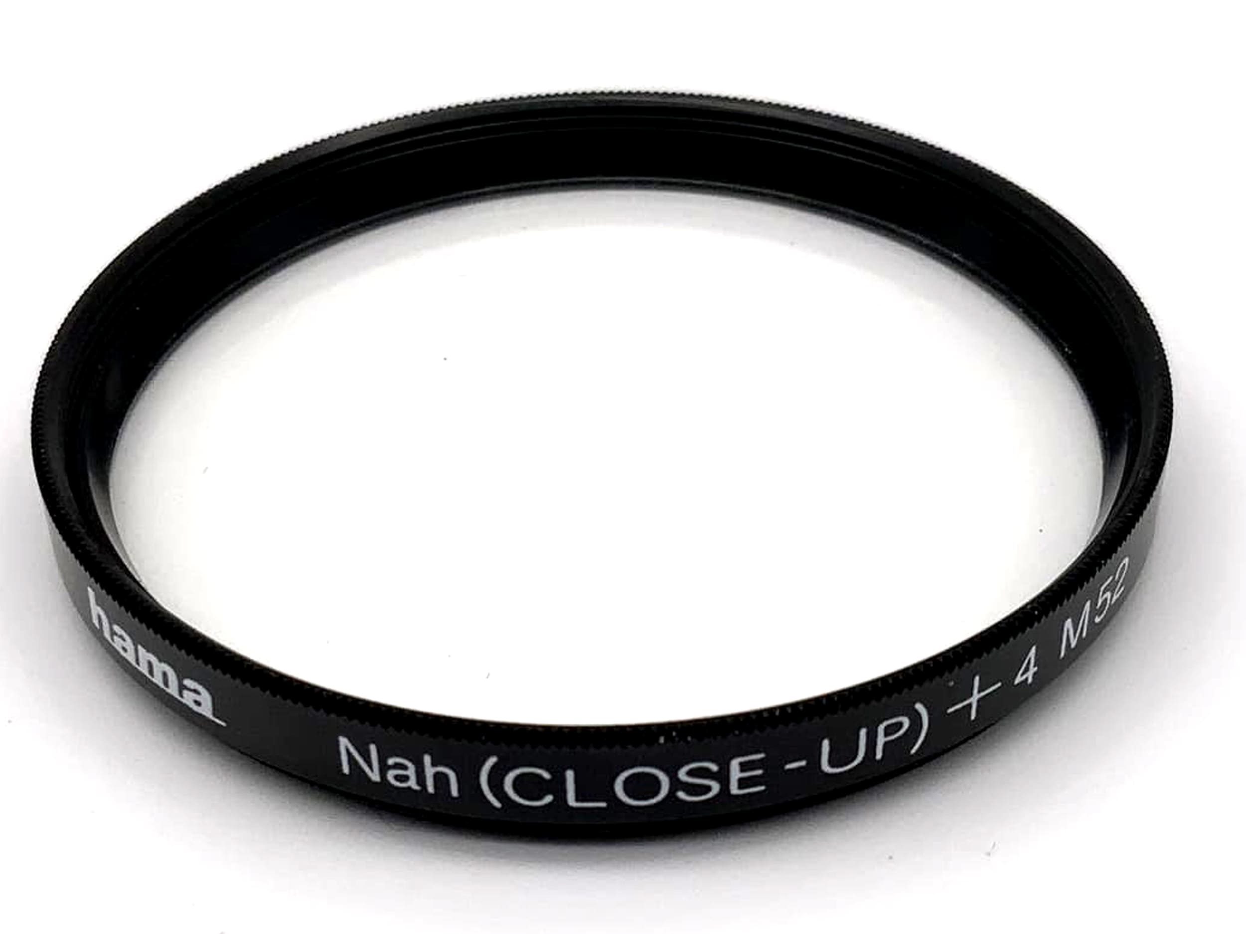 Objectif macro Hama 52 mm, filetage pour filtre +4 M52 (IV)