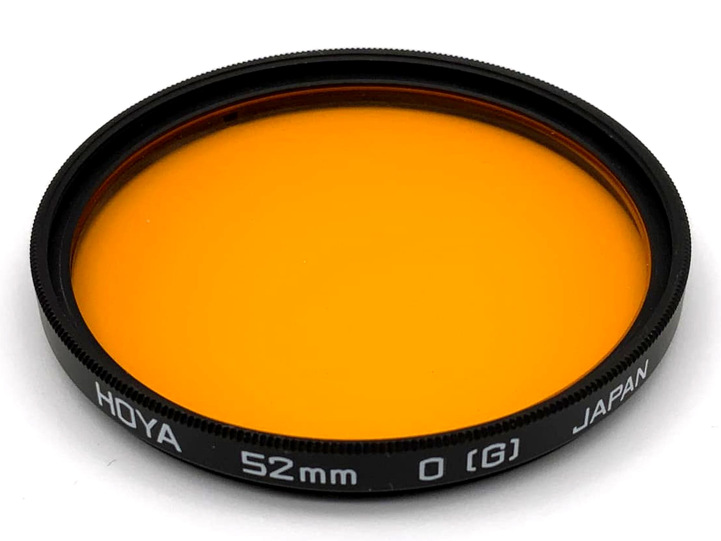 Filtre de couleur Hoya 52 mm, filtre orange O (G), filetage pour filtre