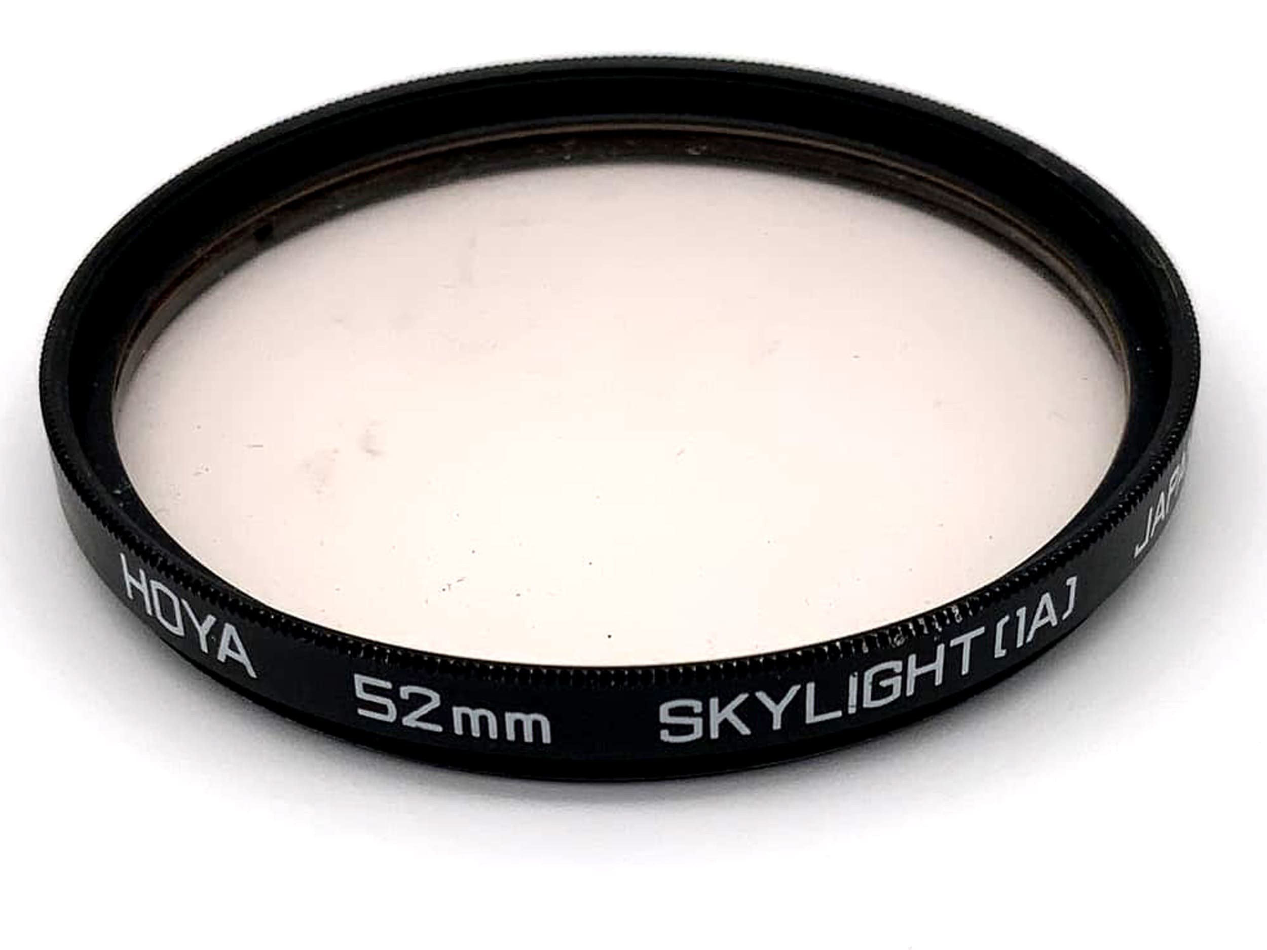 Hoya Skylight 52mm filter (1A) filter thread