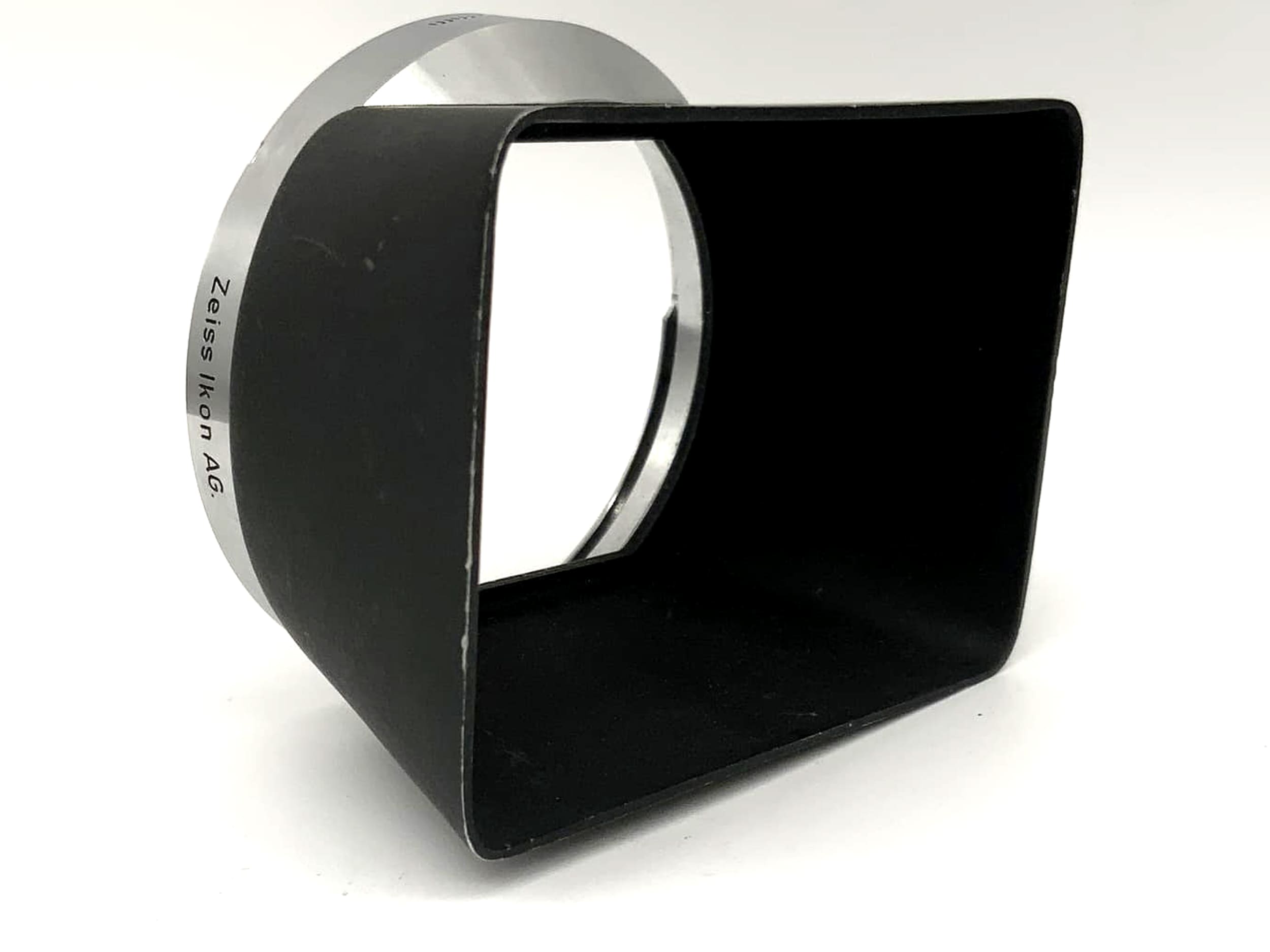 Pare-soleil Zeiss Ikon B56 pour objectif 50-135 mm en métal pour Contarex + étui pour pare-soleil