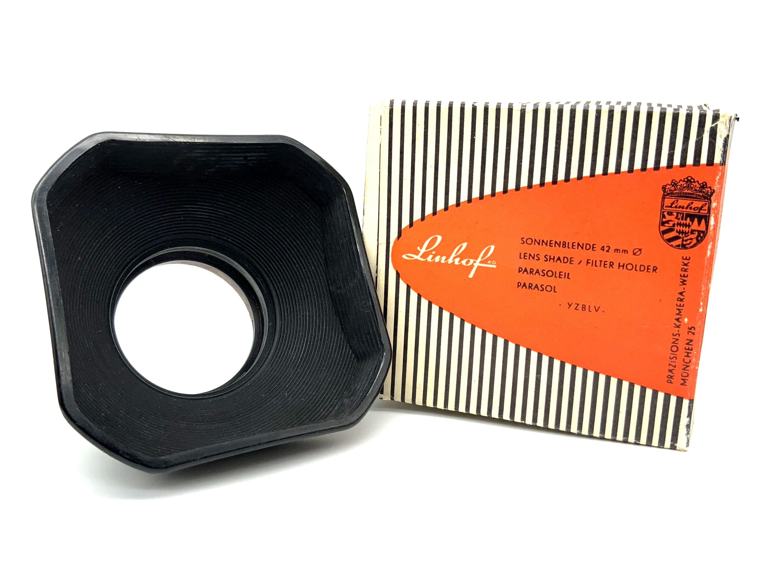 Linhof 42mm Universal Lens Hood with Original Packaging