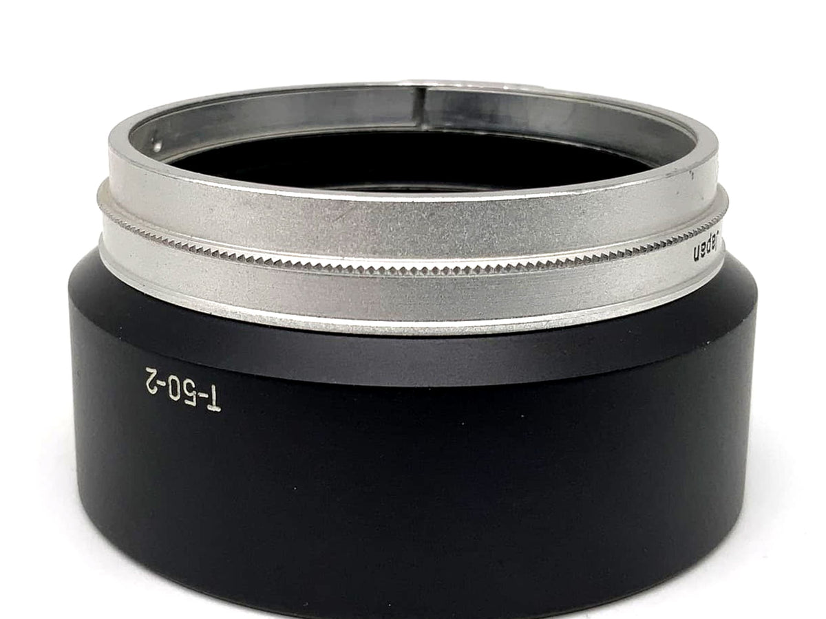 Pare-soleil métallique Canon T-50-2 pour objectifs de focale 85 mm, 100 mm et 135 mm