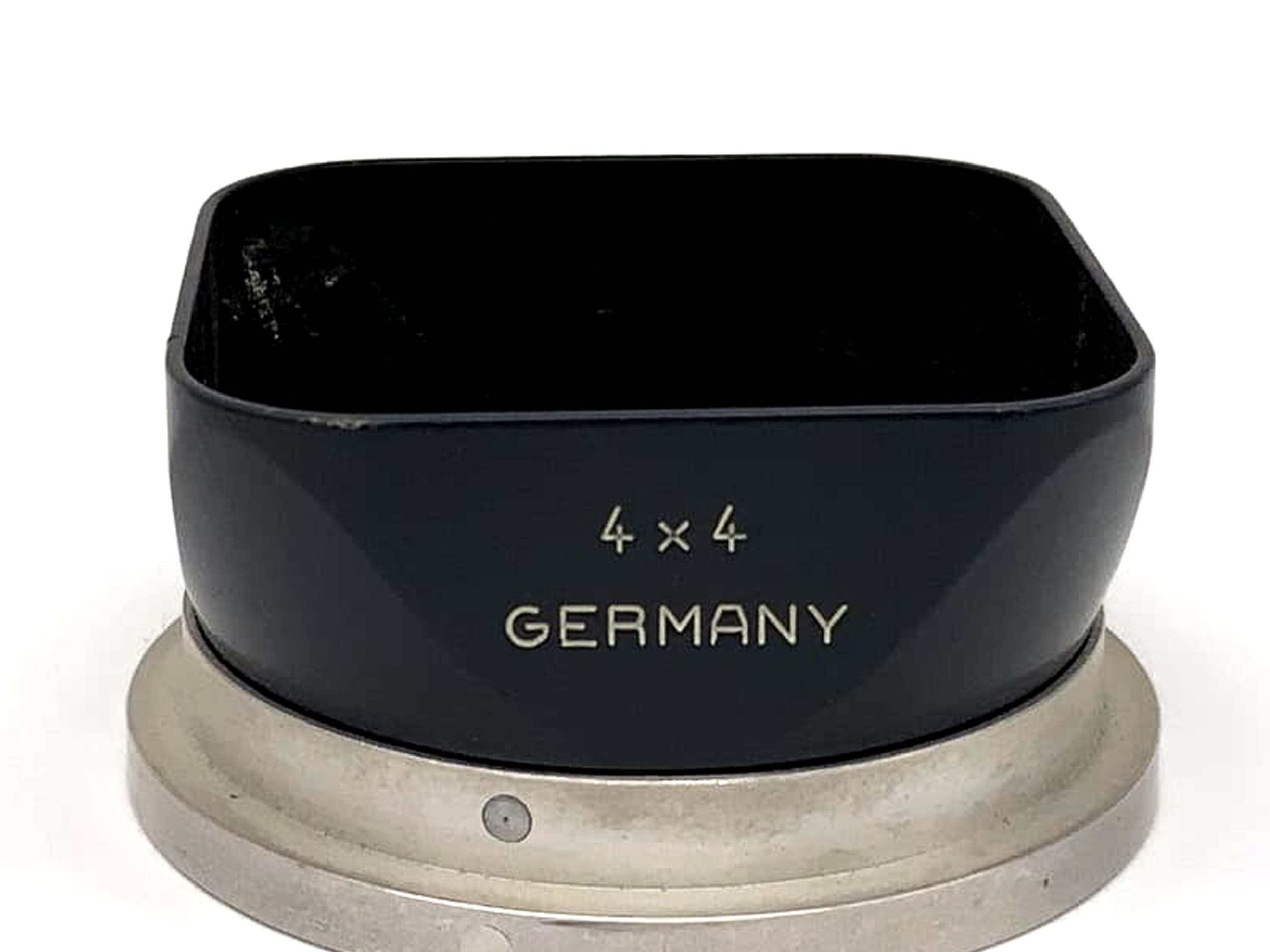 Rollei 4x4 lens hood bayonet 1 Bay I grey with bag F&amp;H sunshade