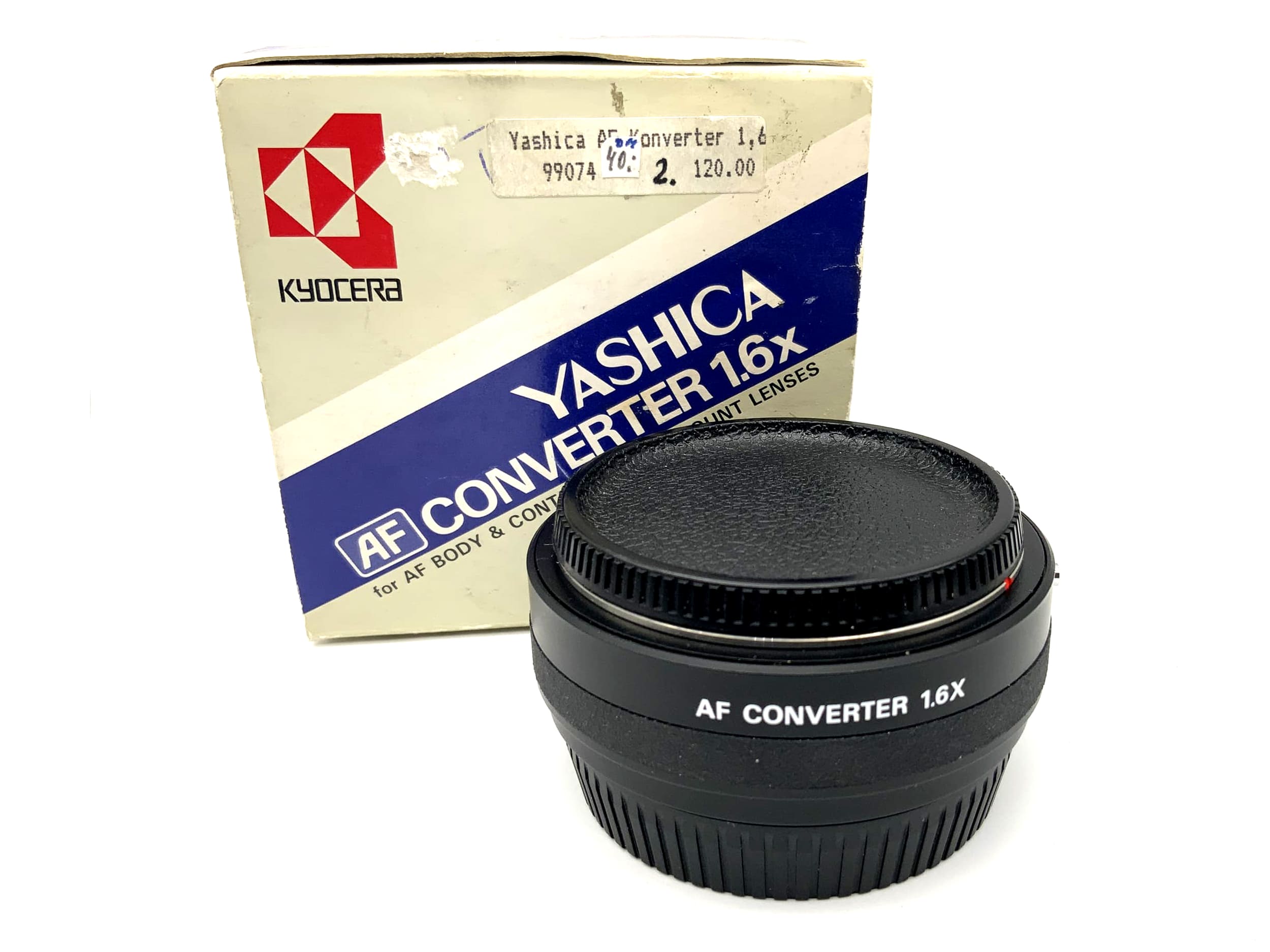 Convertisseur Yashica 1,6x AF, prolongateur vers convertisseur OVP