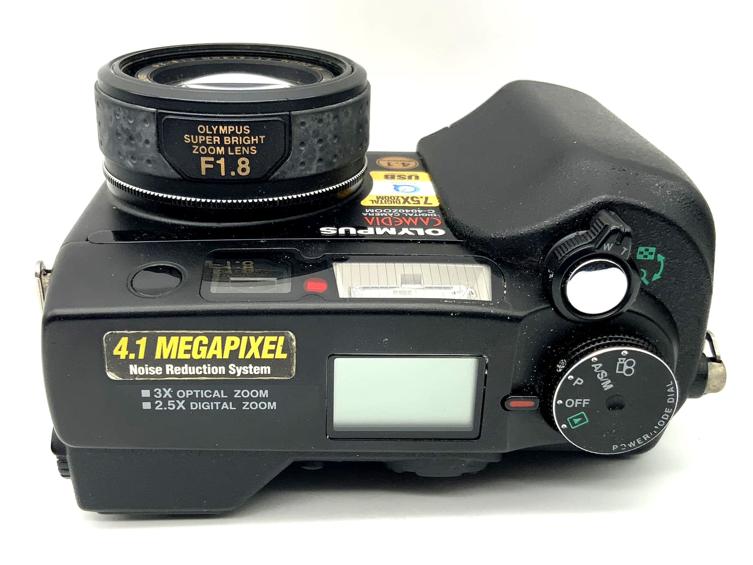 Olympus C-404 Zoom AF Zoom 7,1-21,3 mm 1:1,8-2,6 4,1 MP Zoom 7,5x
