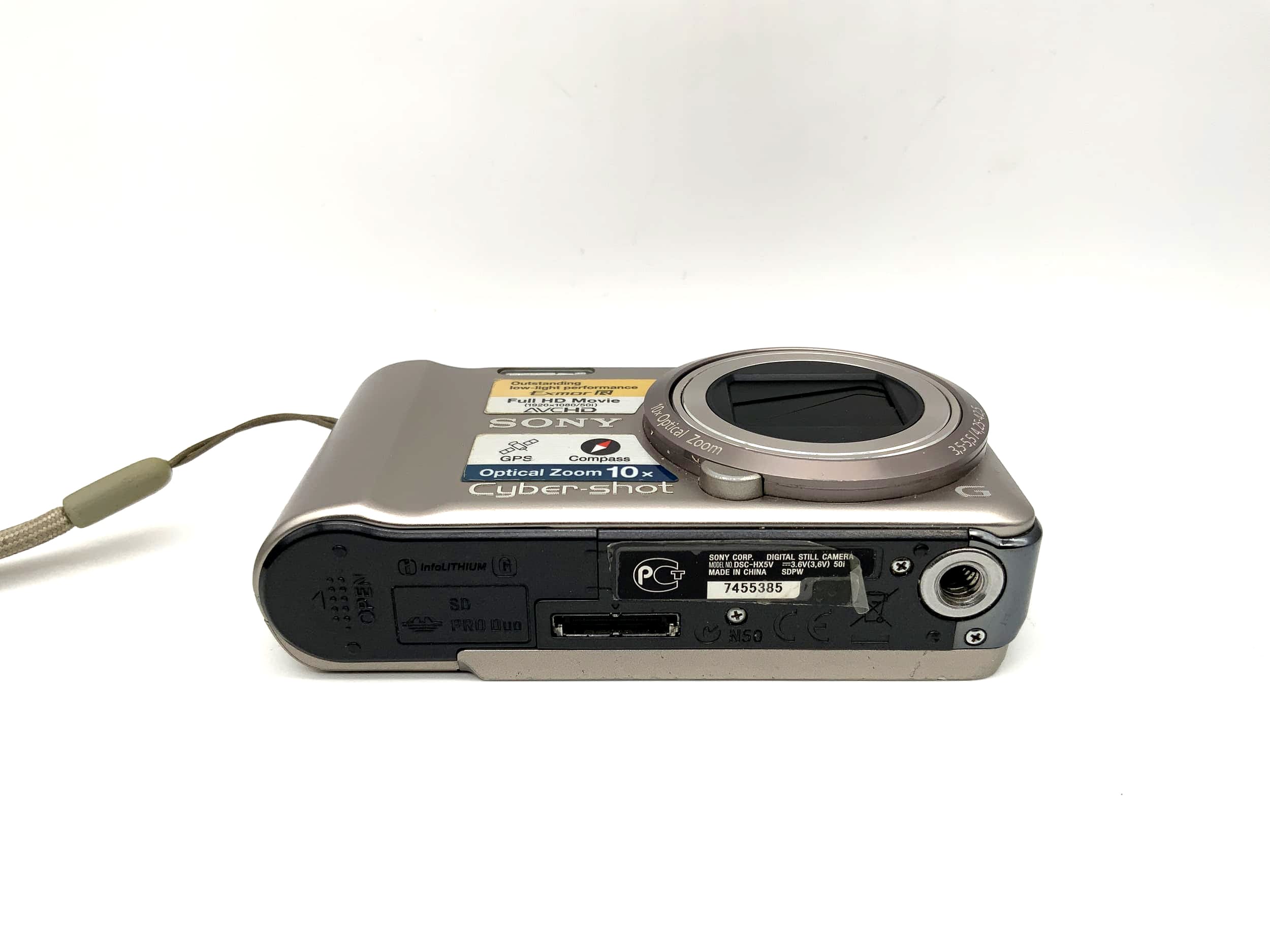 Sony Cyber-shot DSC-HX5 with Lens G 3.5-5.5/4.25-42.5 10x Optical Zoom 10.2 MP