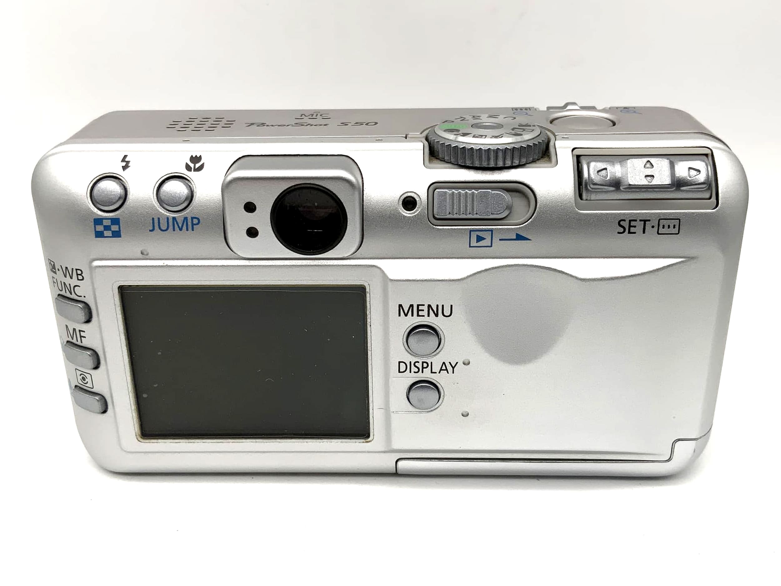 Canon PowerShot S50 avec objectif zoom 3x 7,1-21,3 mm f/2,8-4,9 Ai AF
