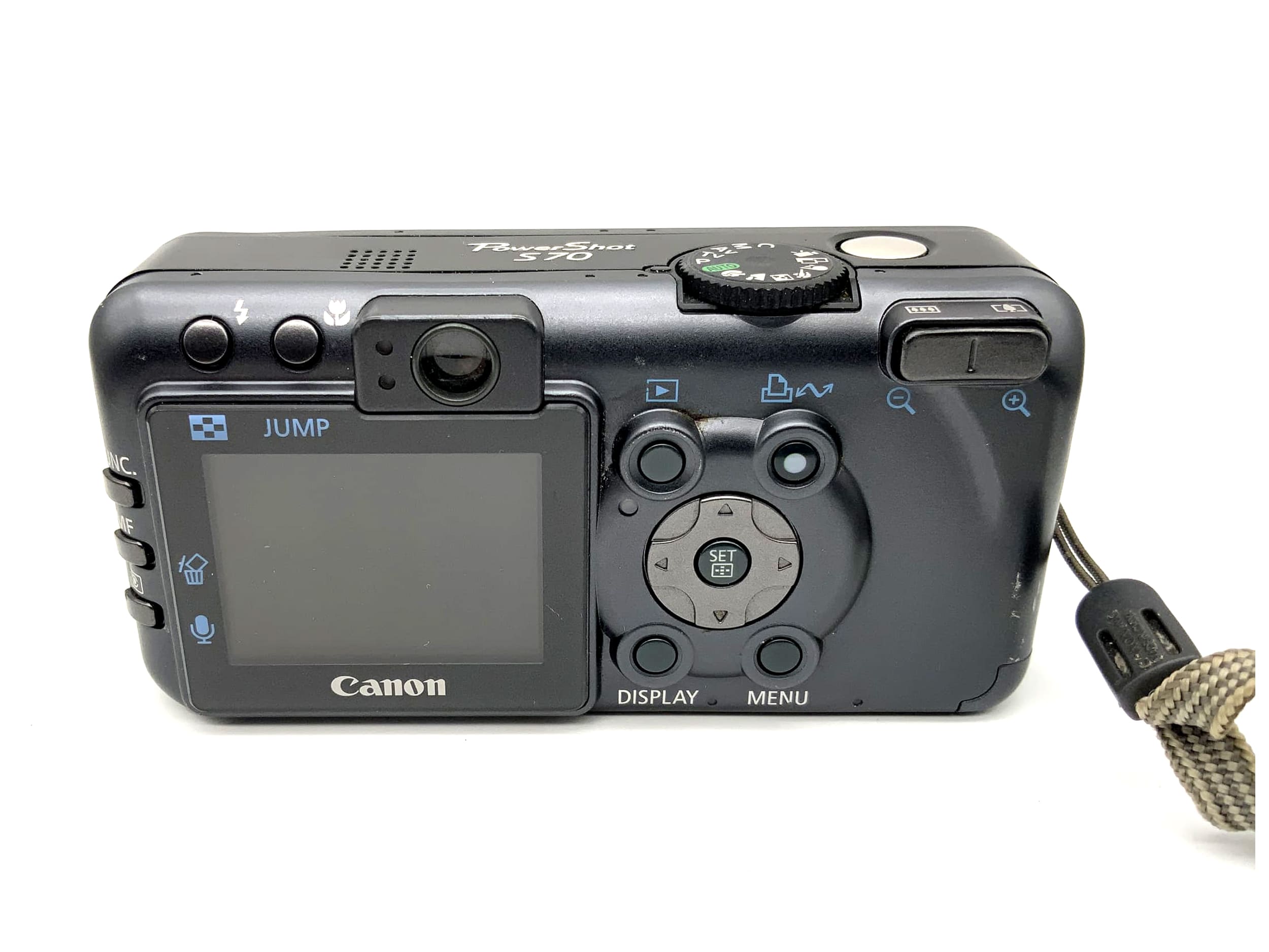 Canon PowerShot S70 with Zoom Lens 3.6x 5.8-20.7mm 1:2.8-5.3 7.1 MP Ai AF