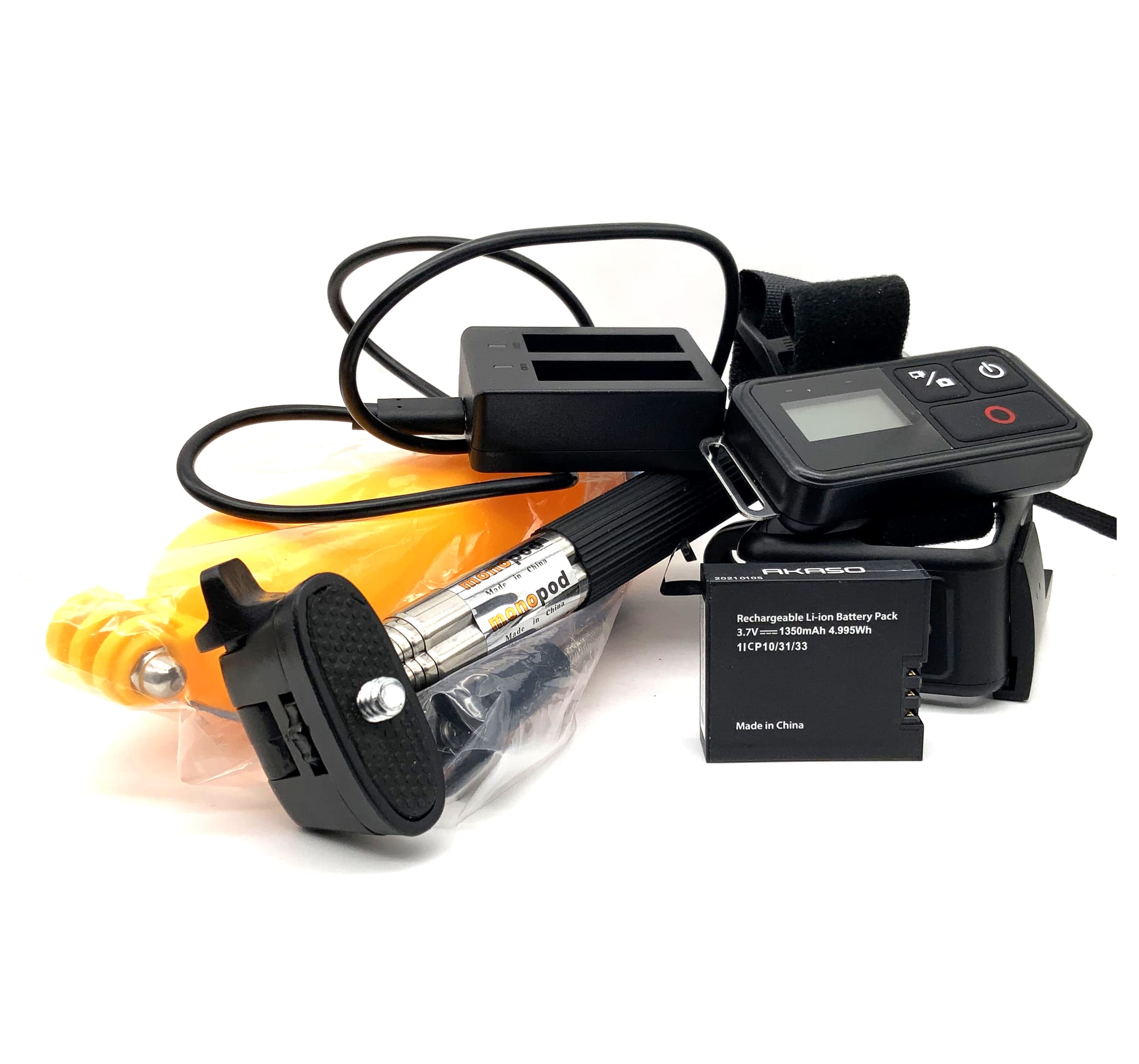 Akaso PG 1350 Actioncam Sports Camera with Accessory Package