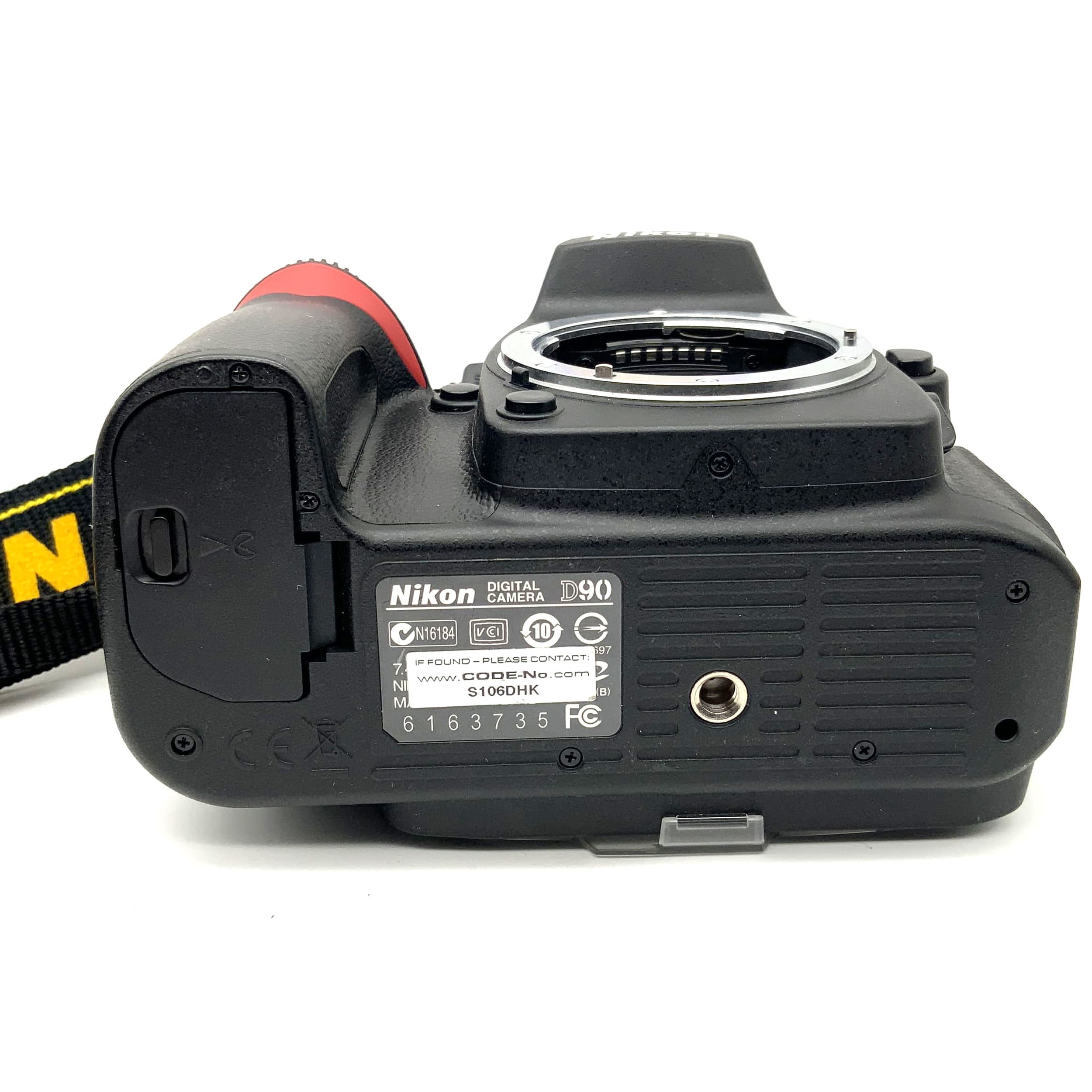 Boîtier d'appareil photo numérique reflex numérique Nikon D90 (Nikon AF)