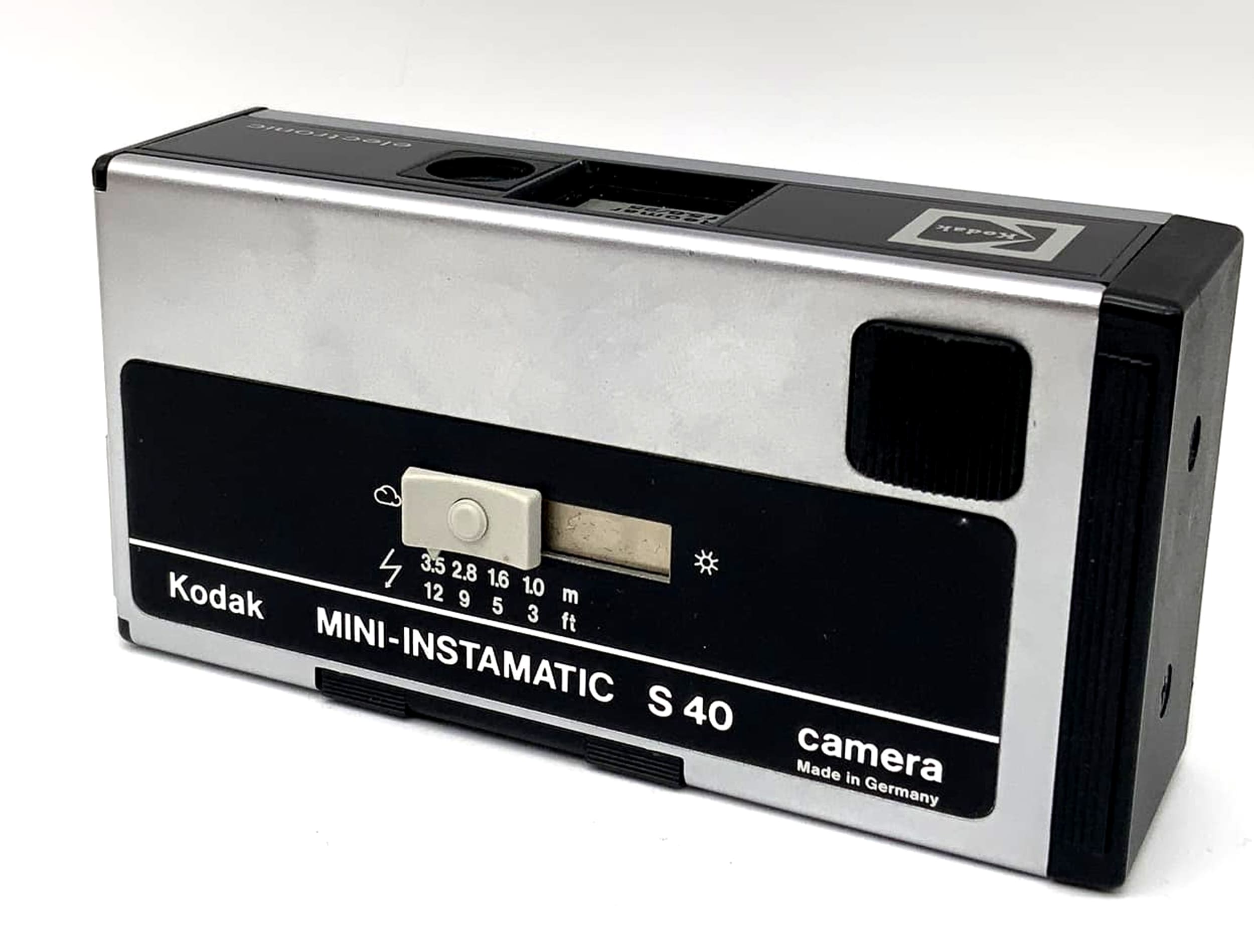 Appareil photo miniature Kodak Mini Instamatic S40 Reomar 1:5.6 25mm Caméra espion analogique
