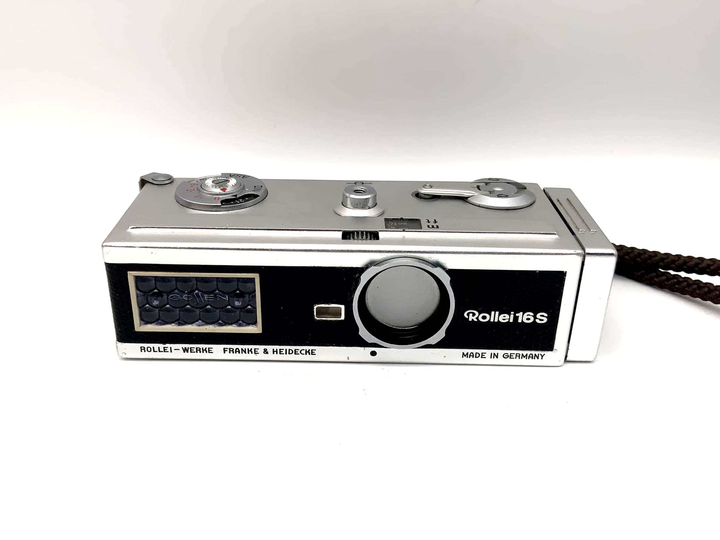 Appareil photo miniature Rollei F&amp;H 16s, appareil photo subminiature, caméra espion, appareil photo analogique