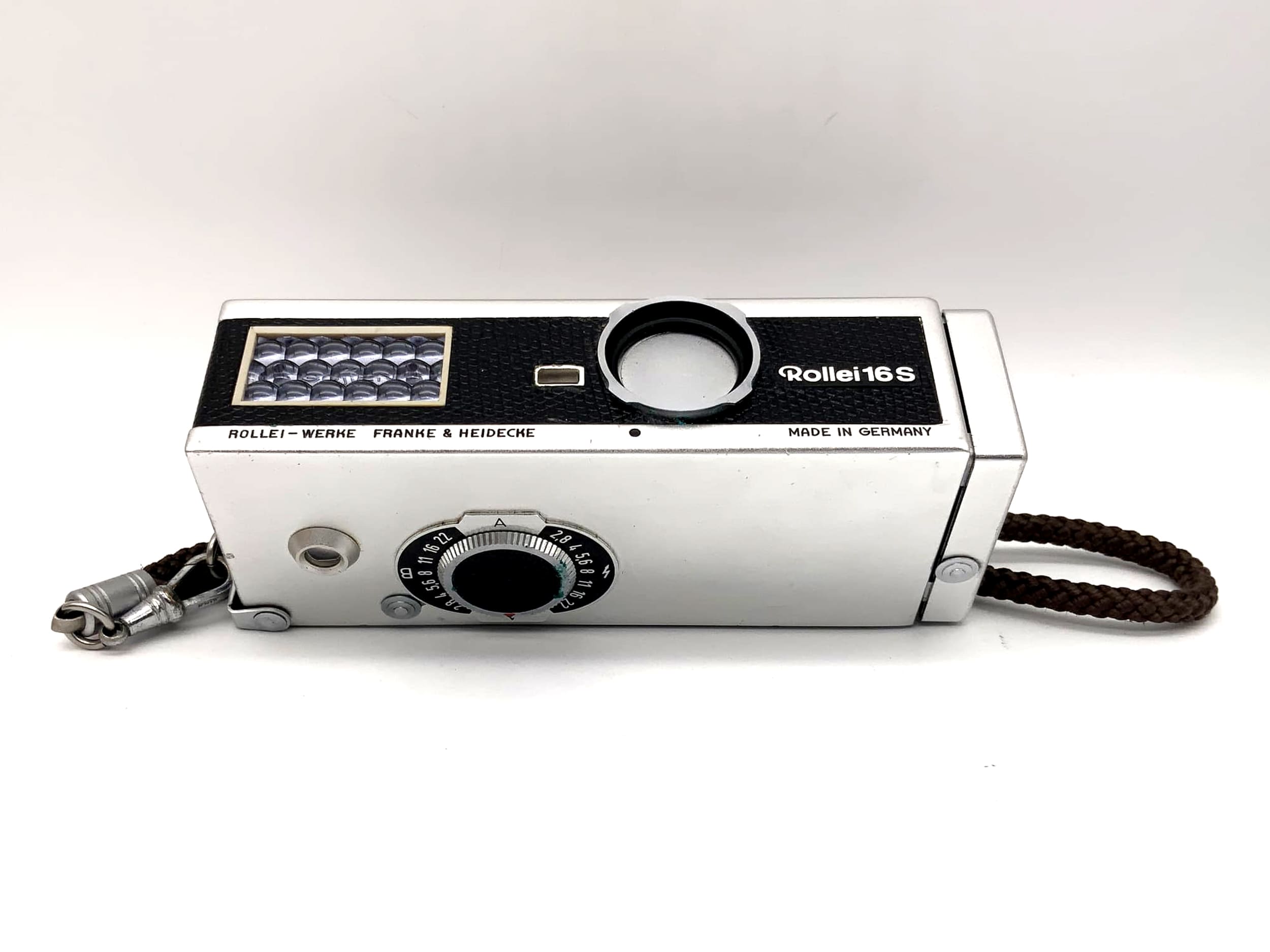 Appareil photo miniature Rollei F&amp;H 16s, appareil photo subminiature, caméra espion, appareil photo analogique
