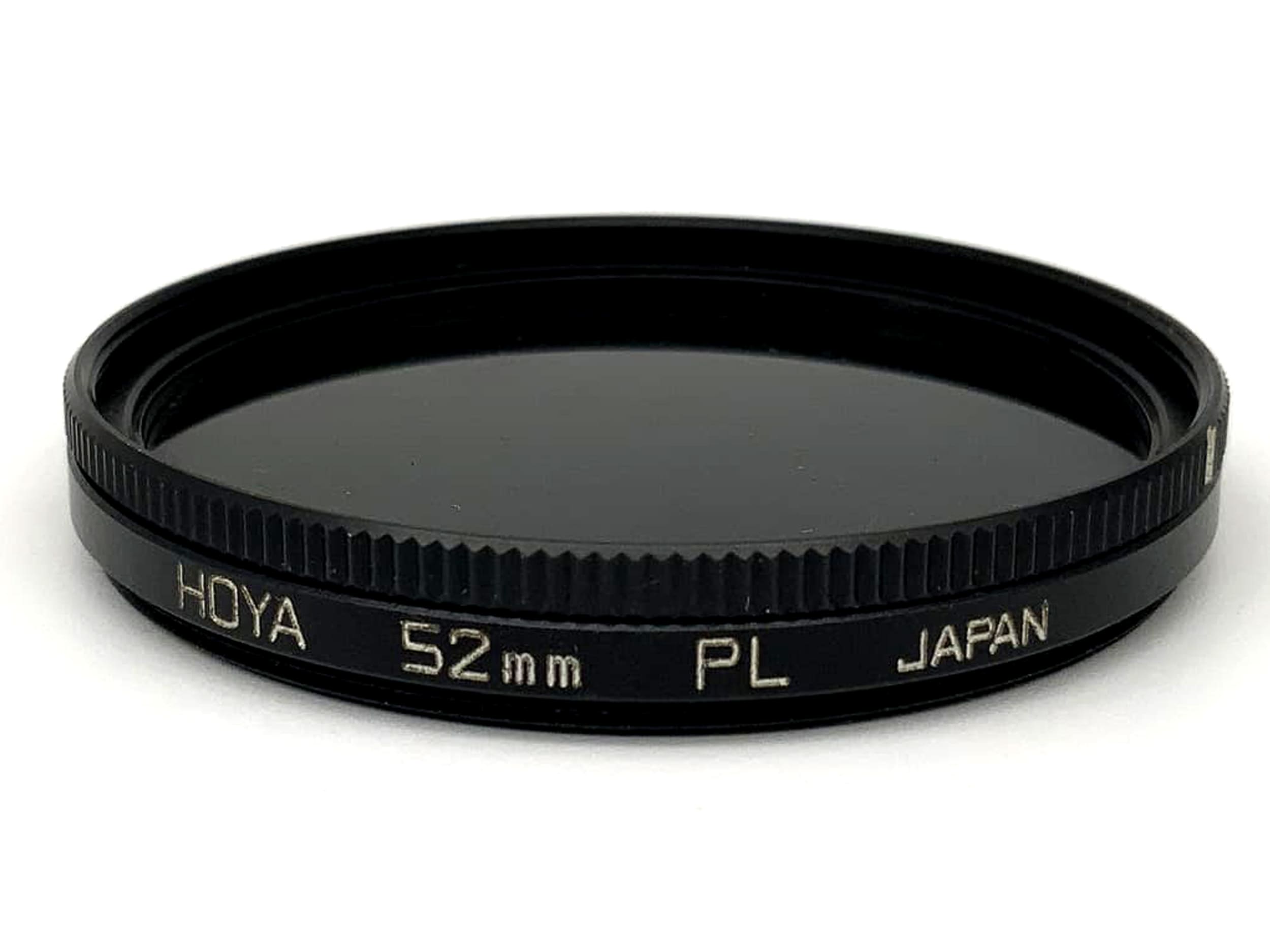 Filtre polarisant Hoya PL 52 mm, filetage circulaire M52