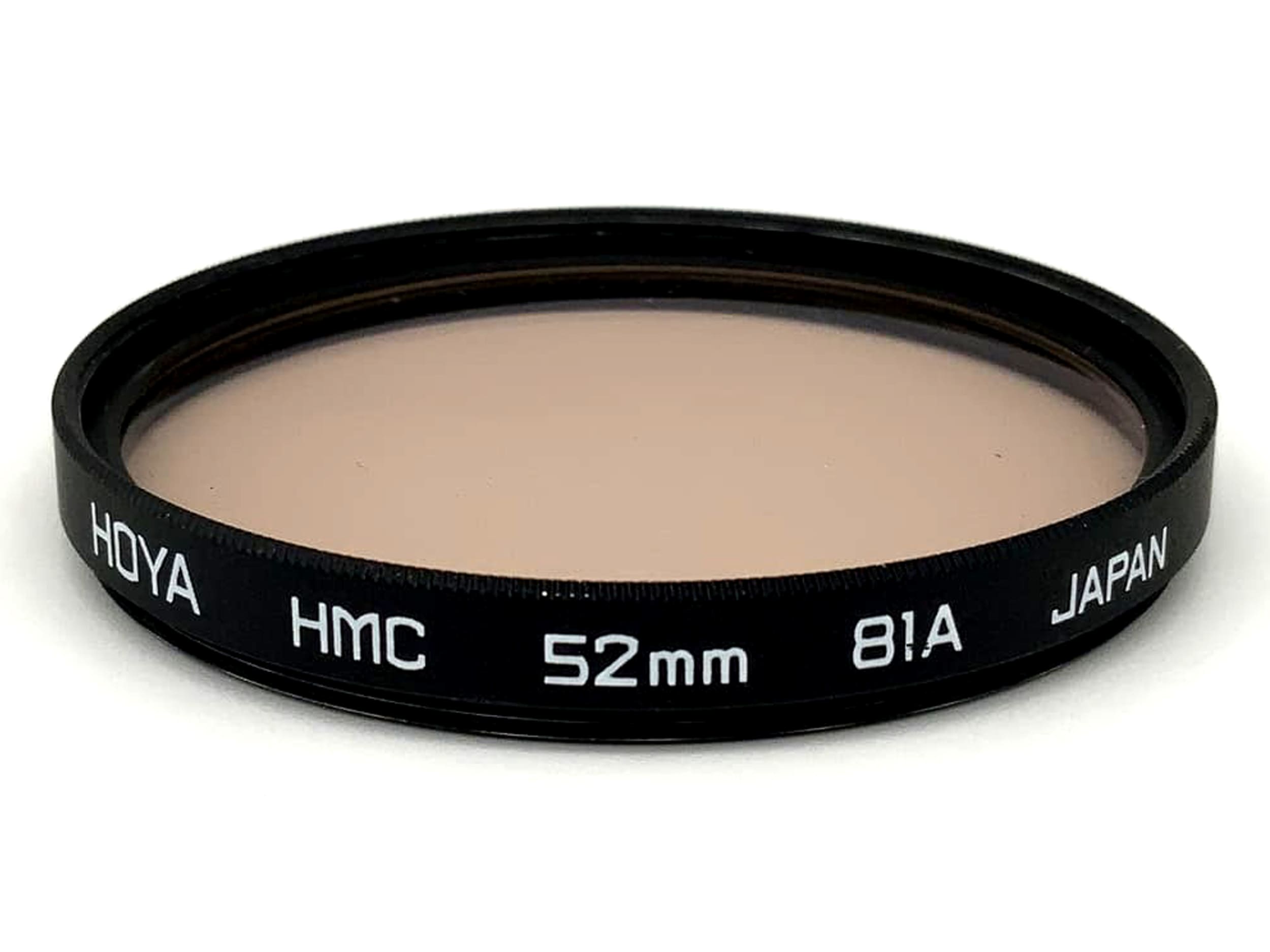 Filtre de couleur multicouche Hoya HMC 81A, circulaire de 52 mm, filetage M52