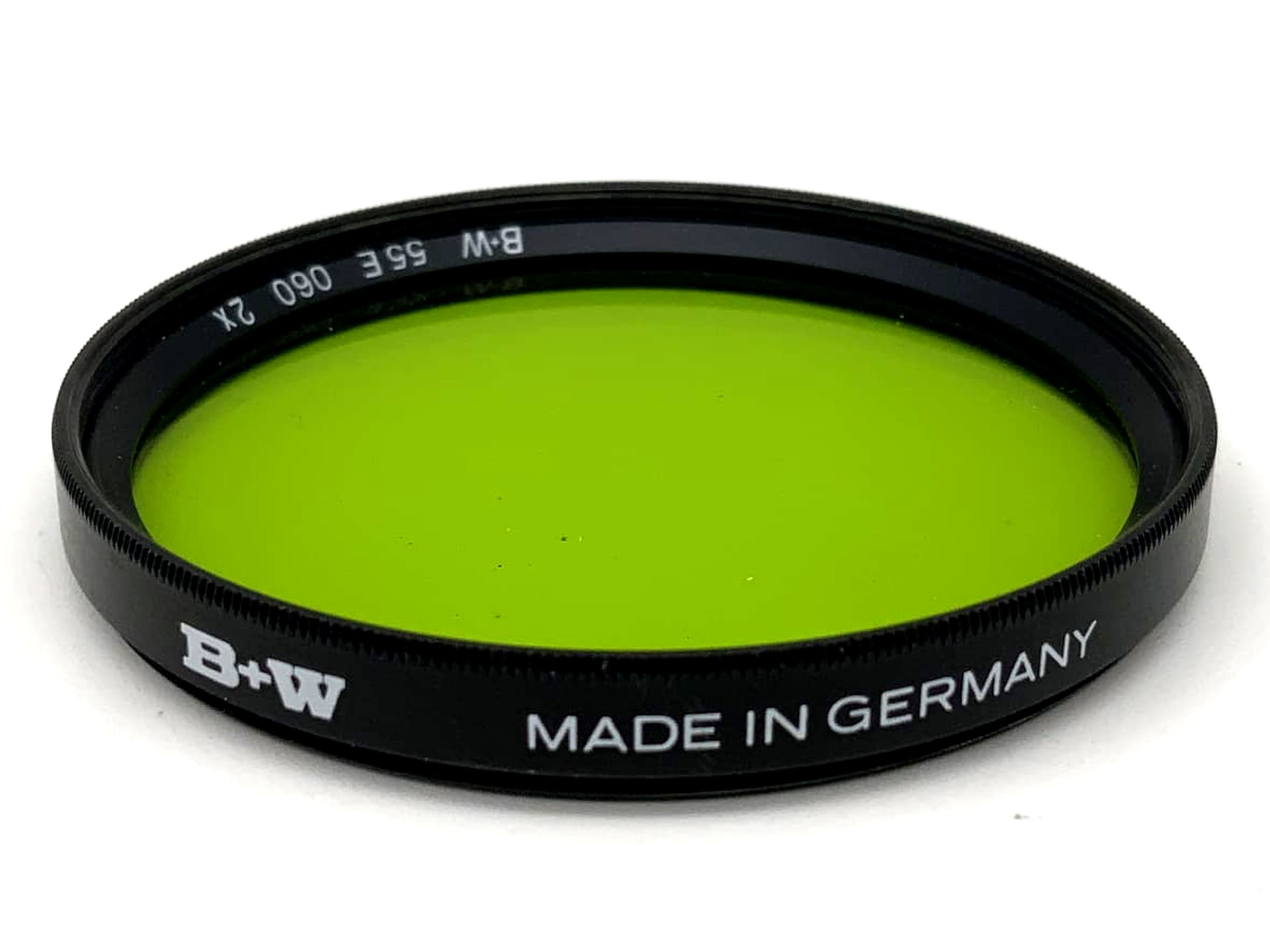 Filtre couleur B+W 55E 060, 2 filtres verts, filetage circulaire 55 mm M55