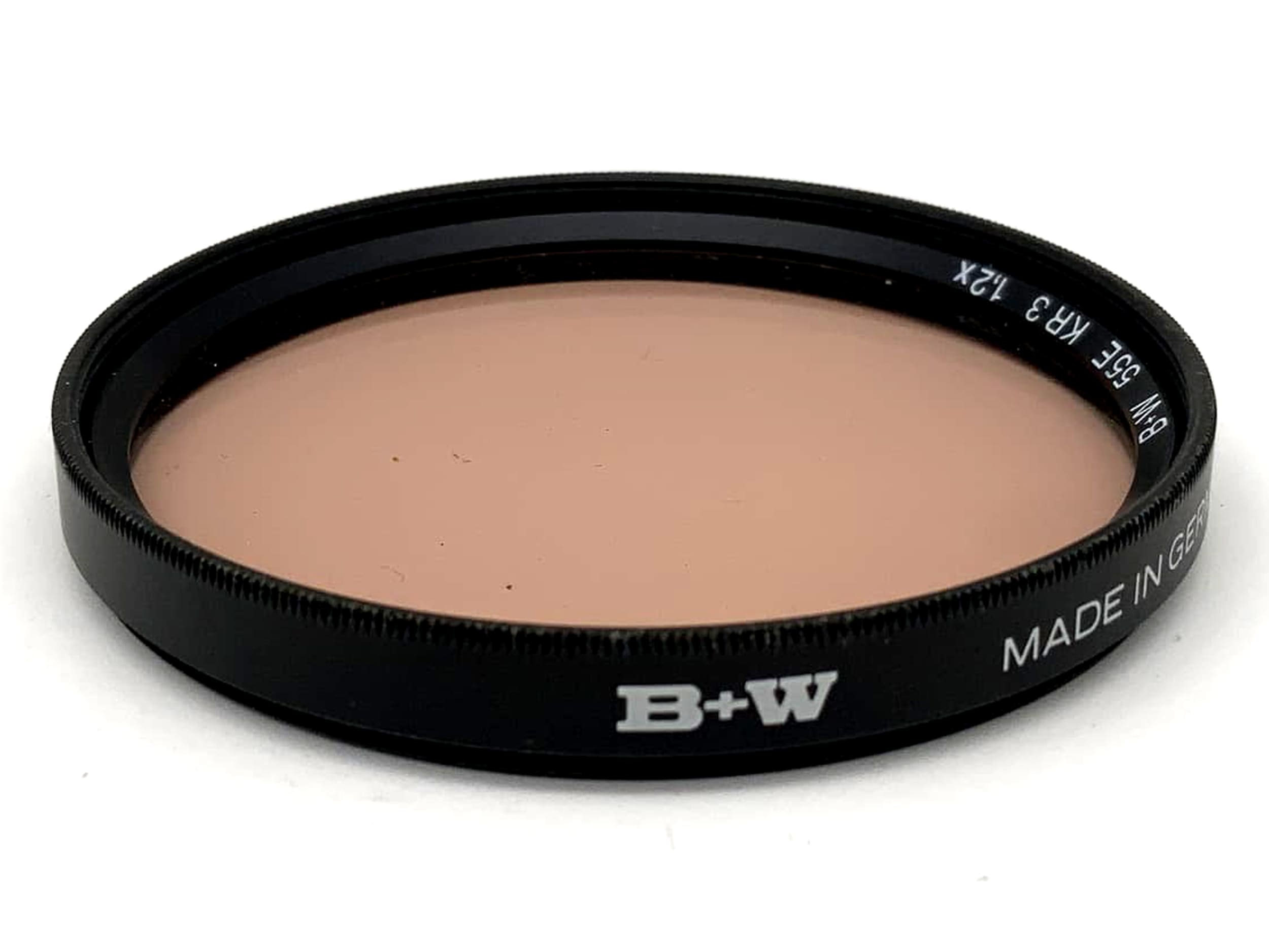 Filtre de correction B+W 55E KR3 1,2x, filtre circulaire 55 mm, filetage M55