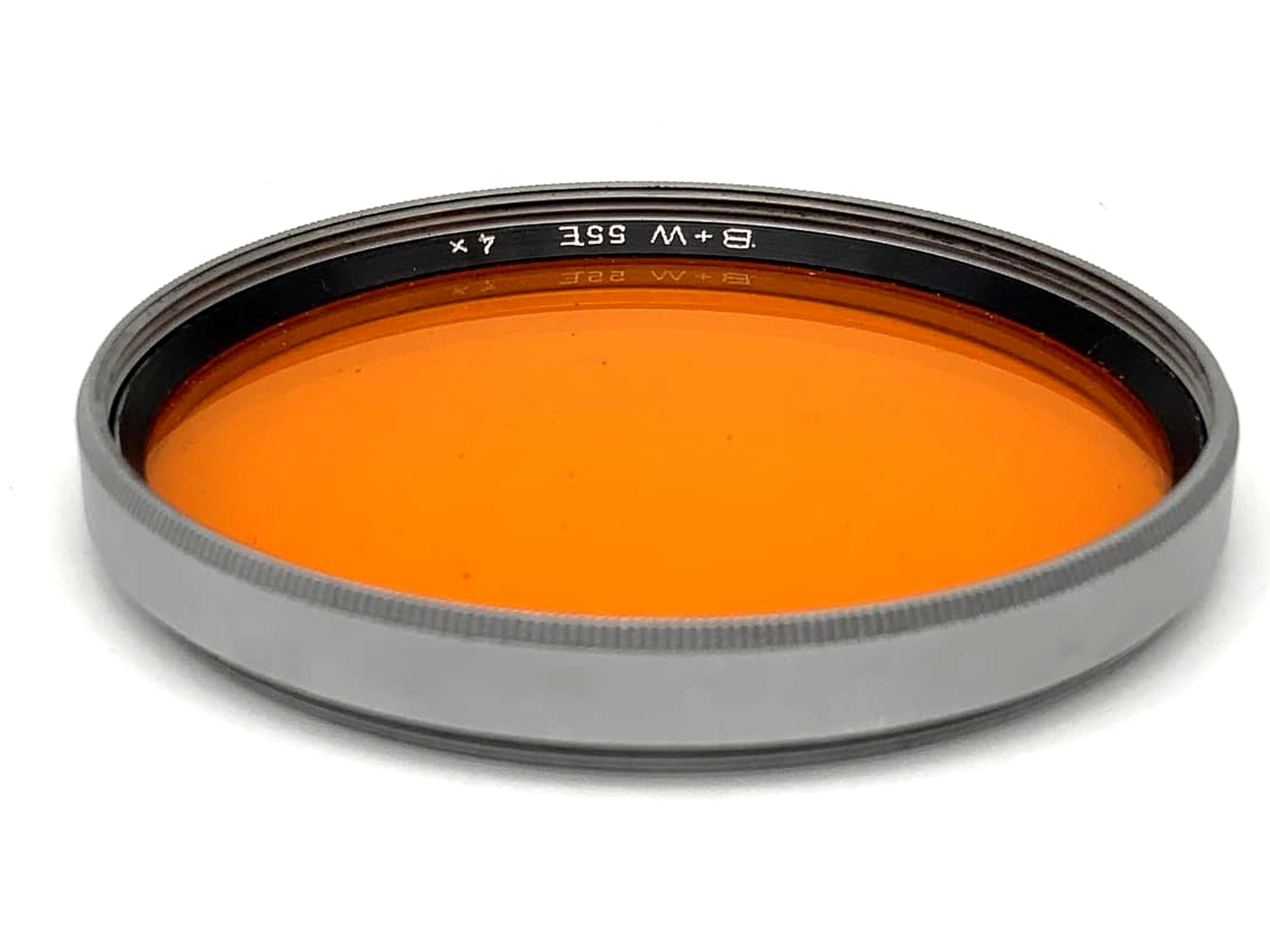 Filtres de couleur B+W, 4 filtres orange, filetage circulaire 55 mm M55