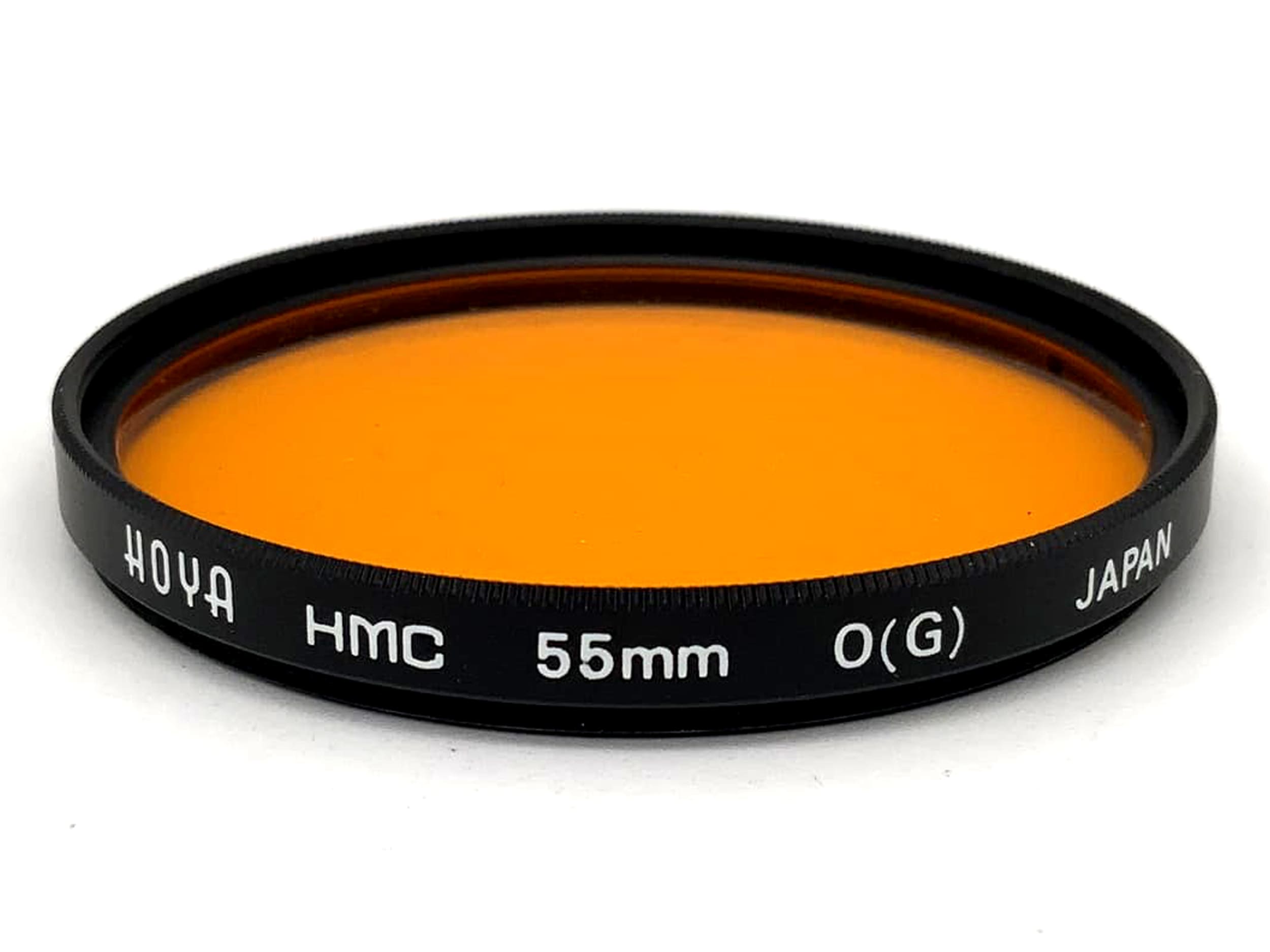 Filtre orange Hoya HMC O(G), 55 mm de diamètre, filetage M55