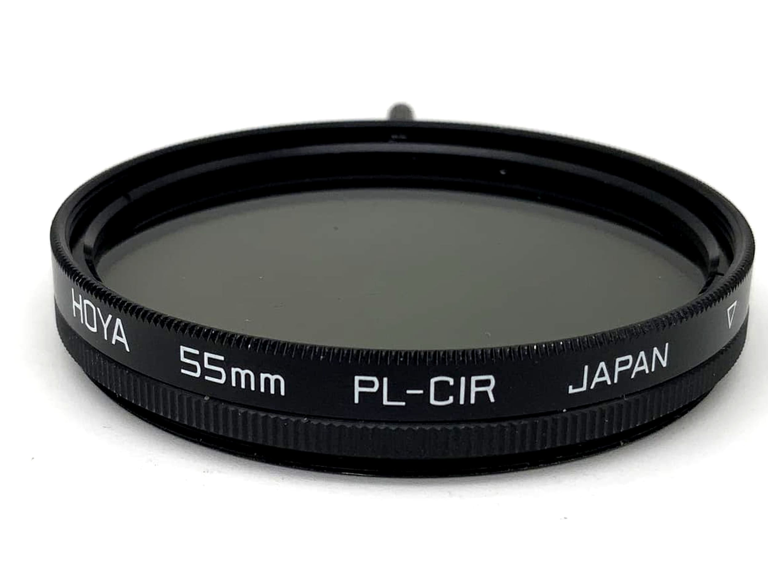 Filtre polarisant Hoya PL-Cir, filtre circulaire 55 mm, filetage M55