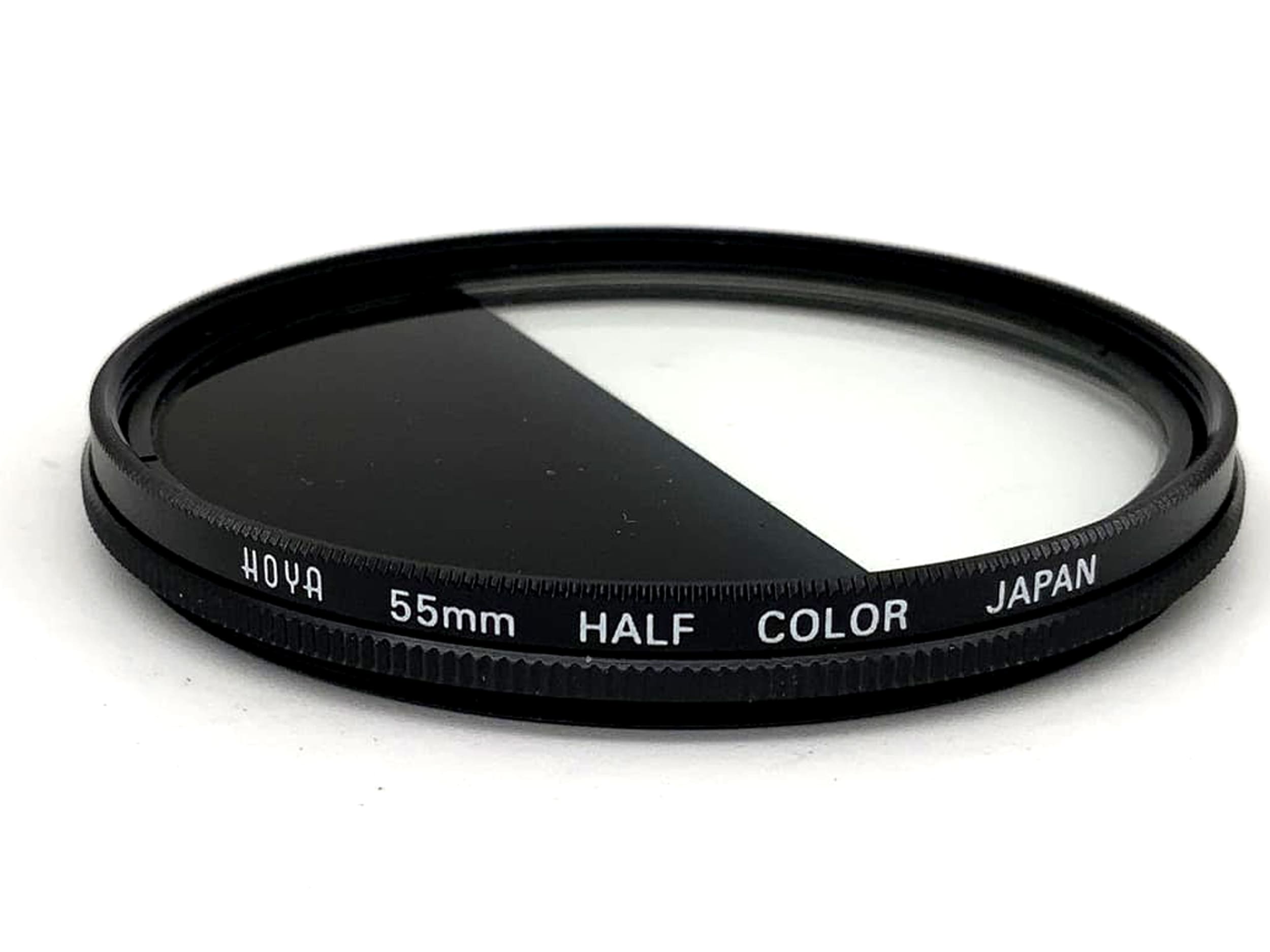 Filtre Hoya Effect Filter Half Color Linear Grey Filter 55mm Circular M55