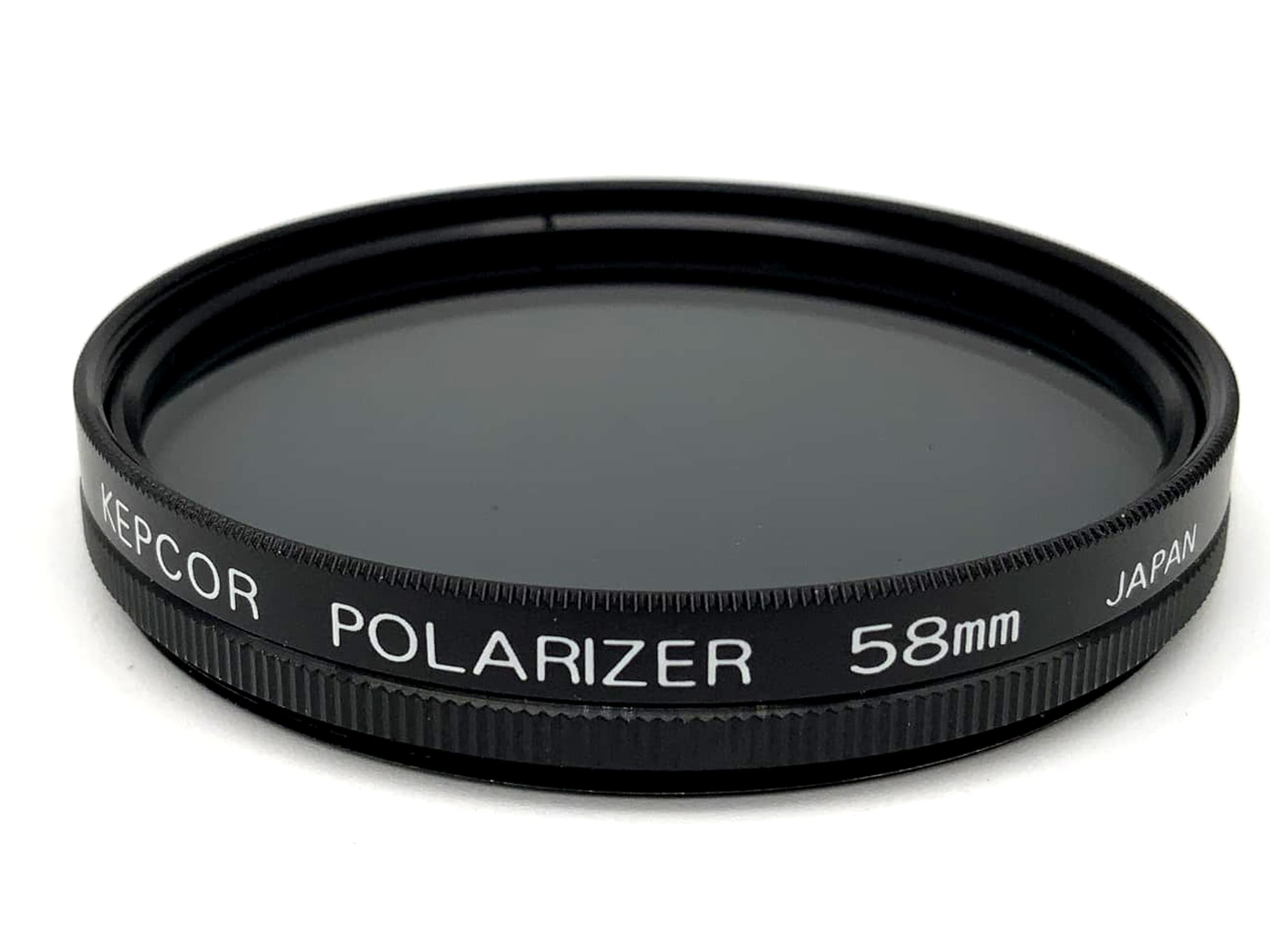 Filtre polarisant circulaire Kepcor 58 mm, filetage M58