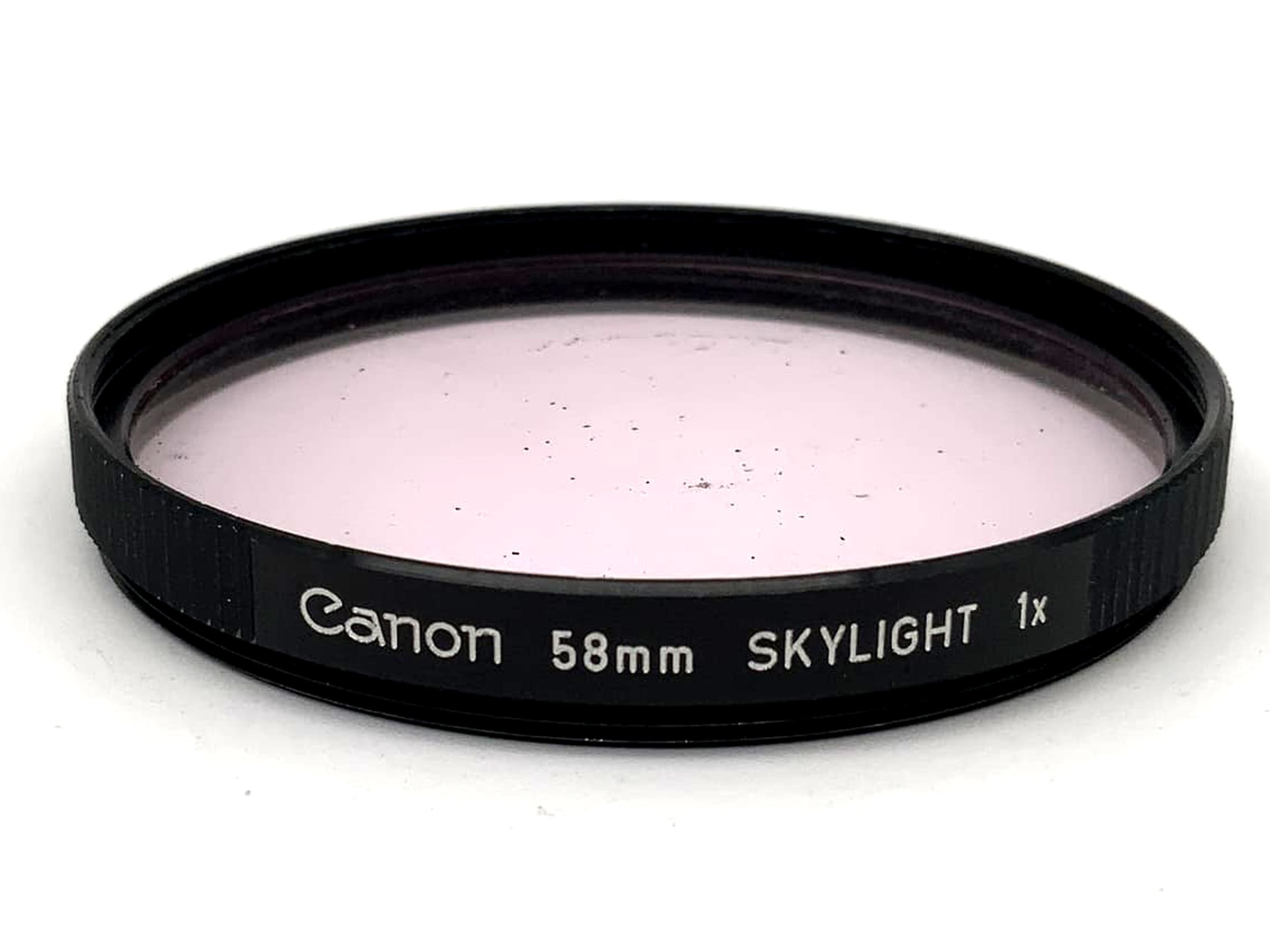Filtre circulaire Canon Skylight 1x 58 mm, filetage M58