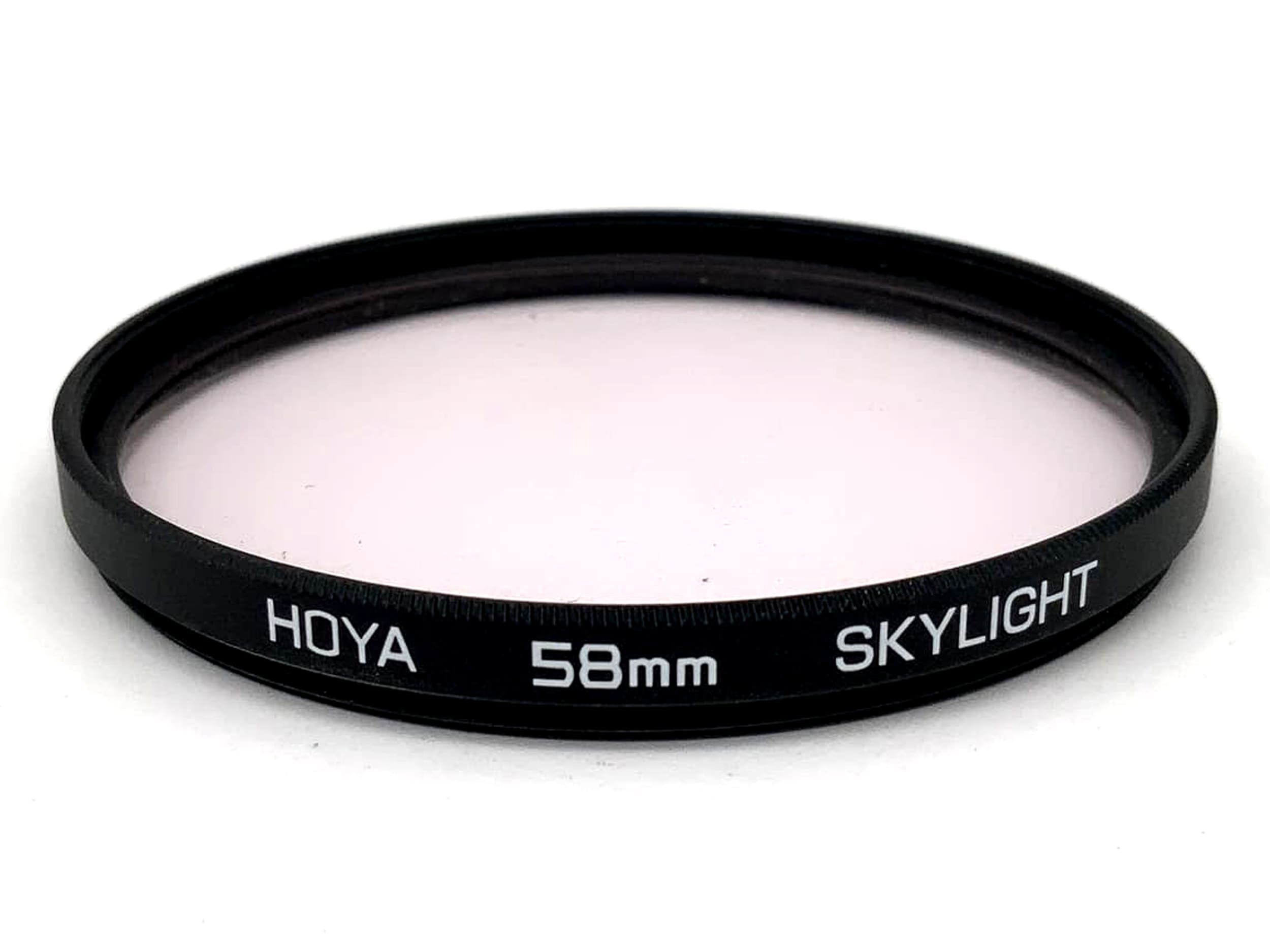 Filtre circulaire Hoya Skylight 58 mm, filetage M58