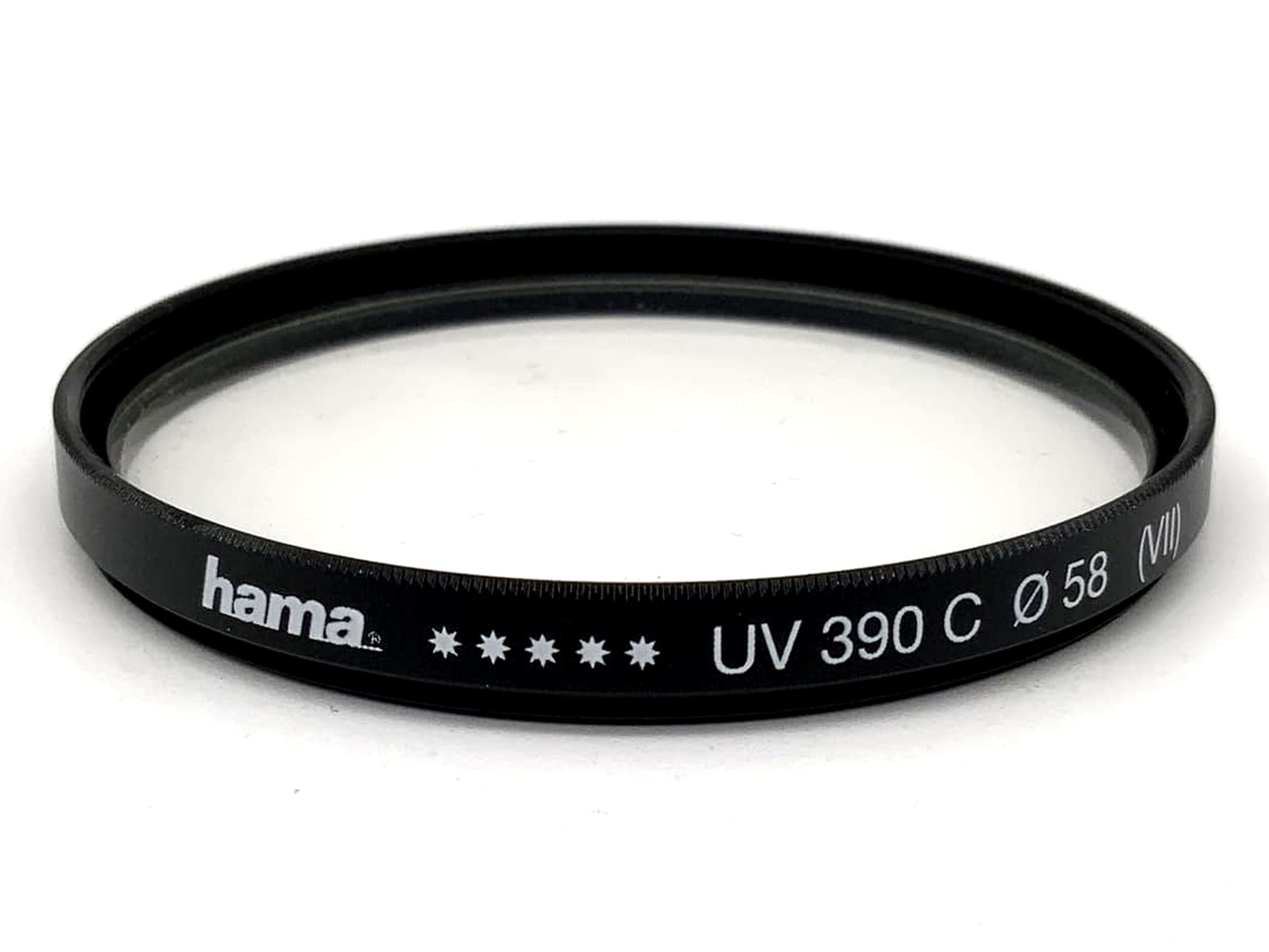 Hama UV filter UV 390C (VII) filter 58mm circular filter thread M58