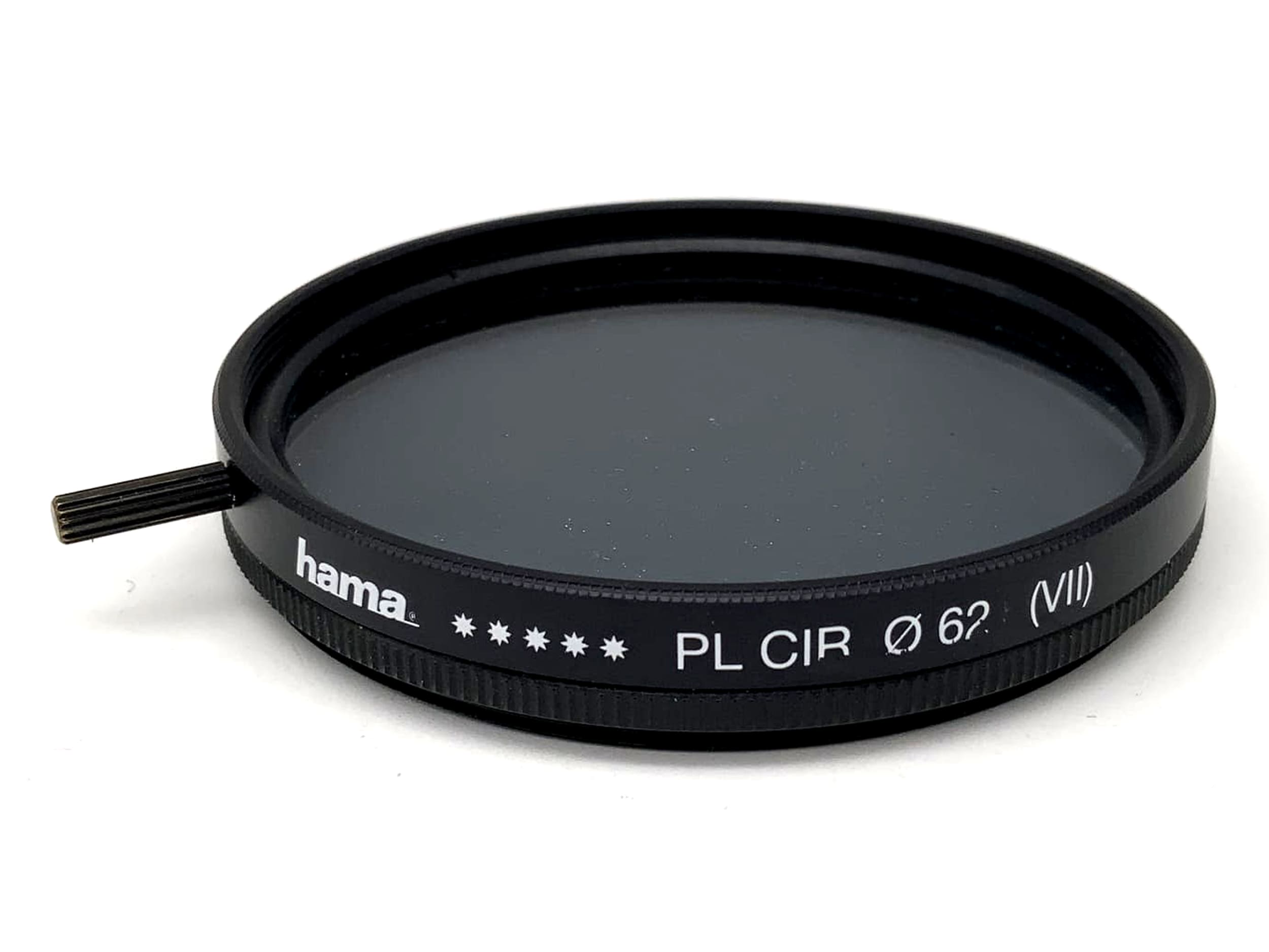Hama Polarizing Filter PL Cir (VII) Circular Filter 62mm Circular Filter Thread M62