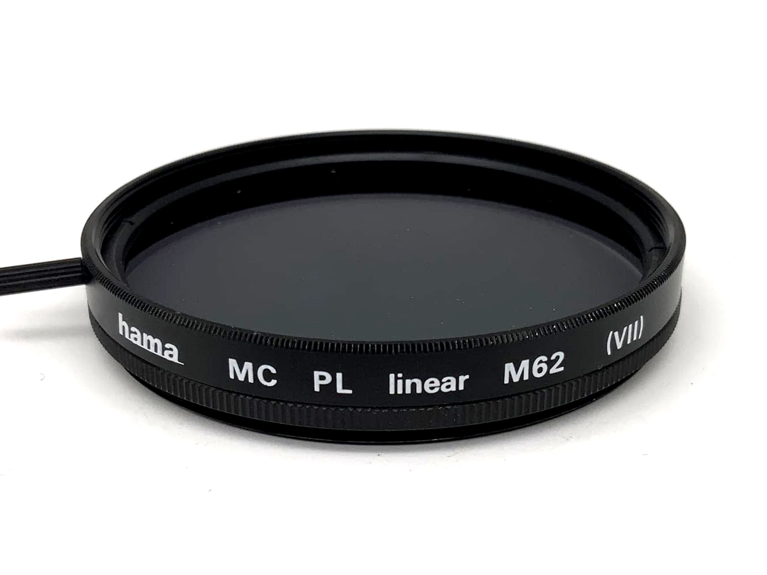 Filtre polarisant linéaire Hama MC PL (VII) 62 mm, filetage circulaire M62