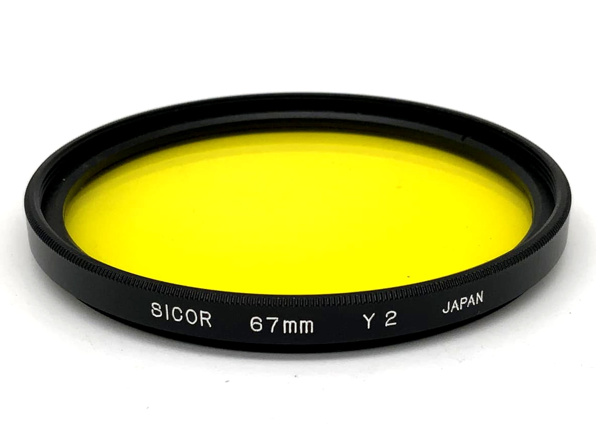 Sicor Color Filter Y2 Yellow Filter 67mm Circular Filter Thread M67